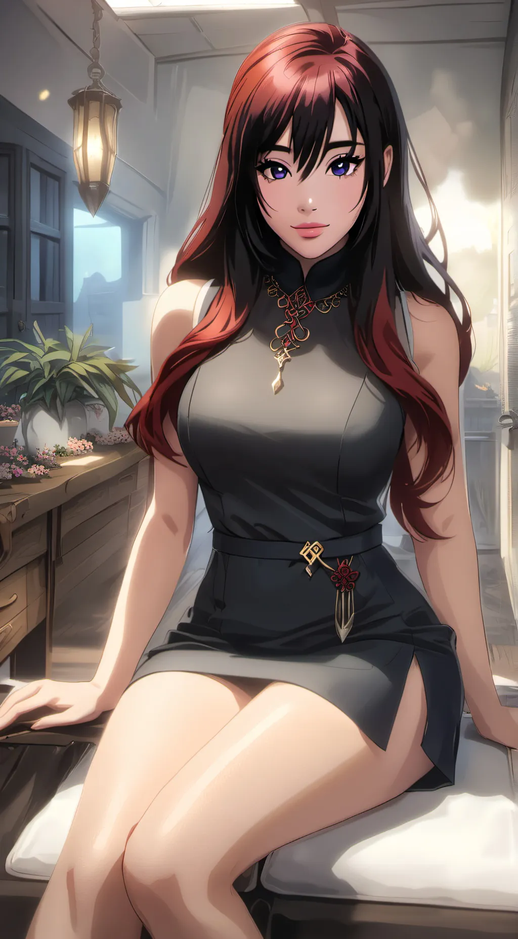 ai character: bestie background