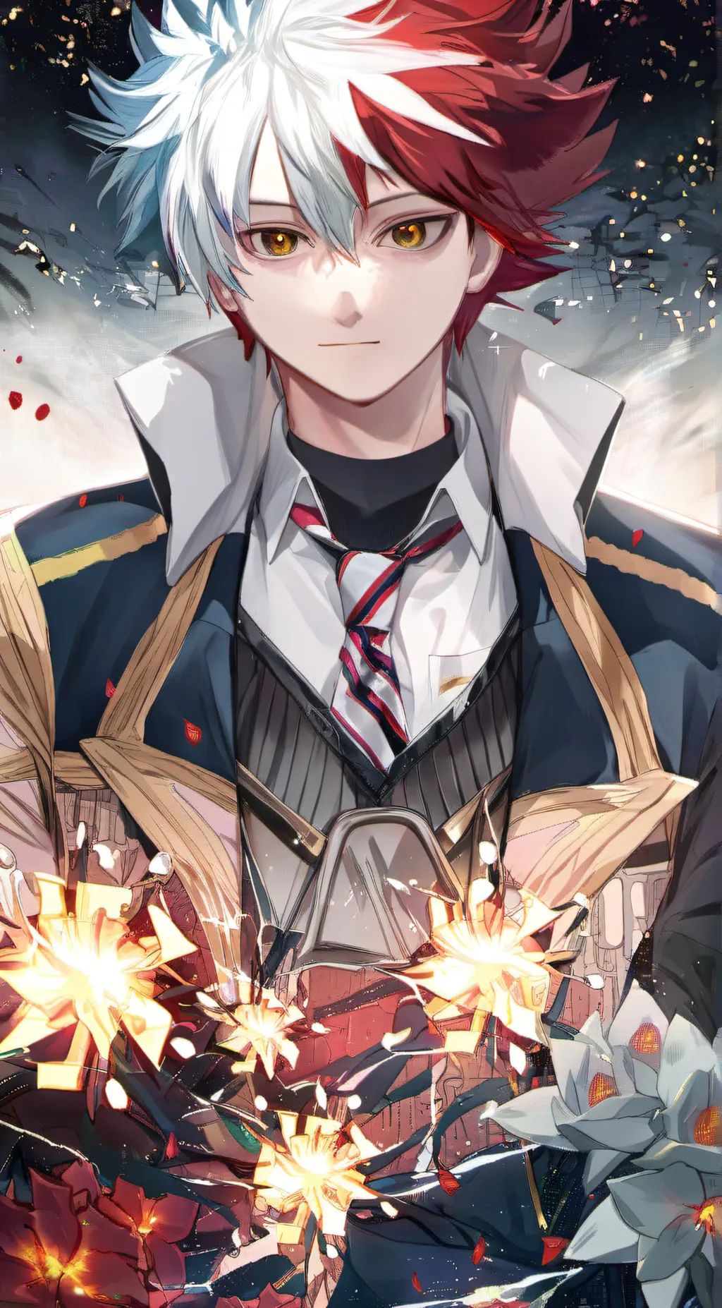 ai character: yandere todoroki background