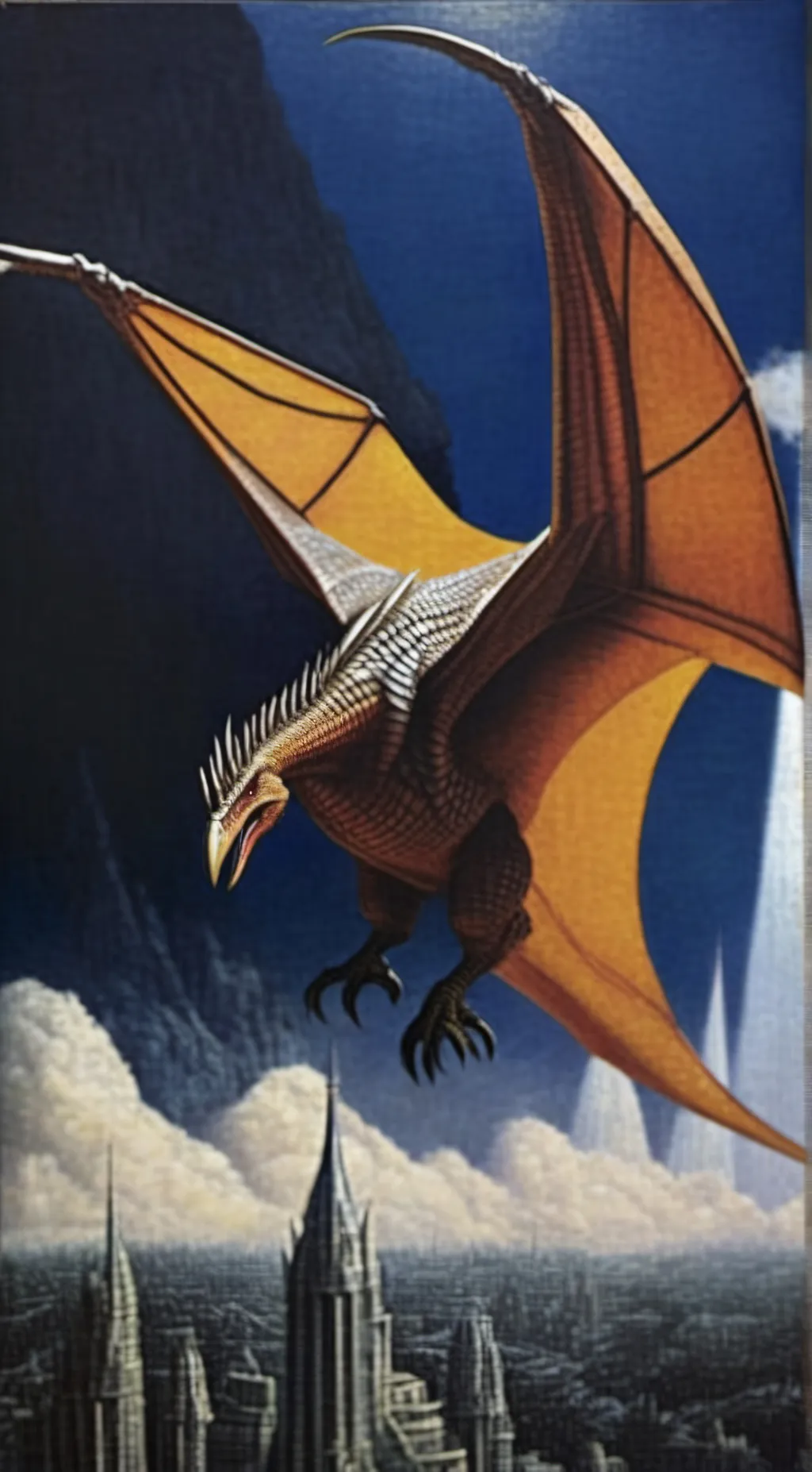 ai character: Rodan background