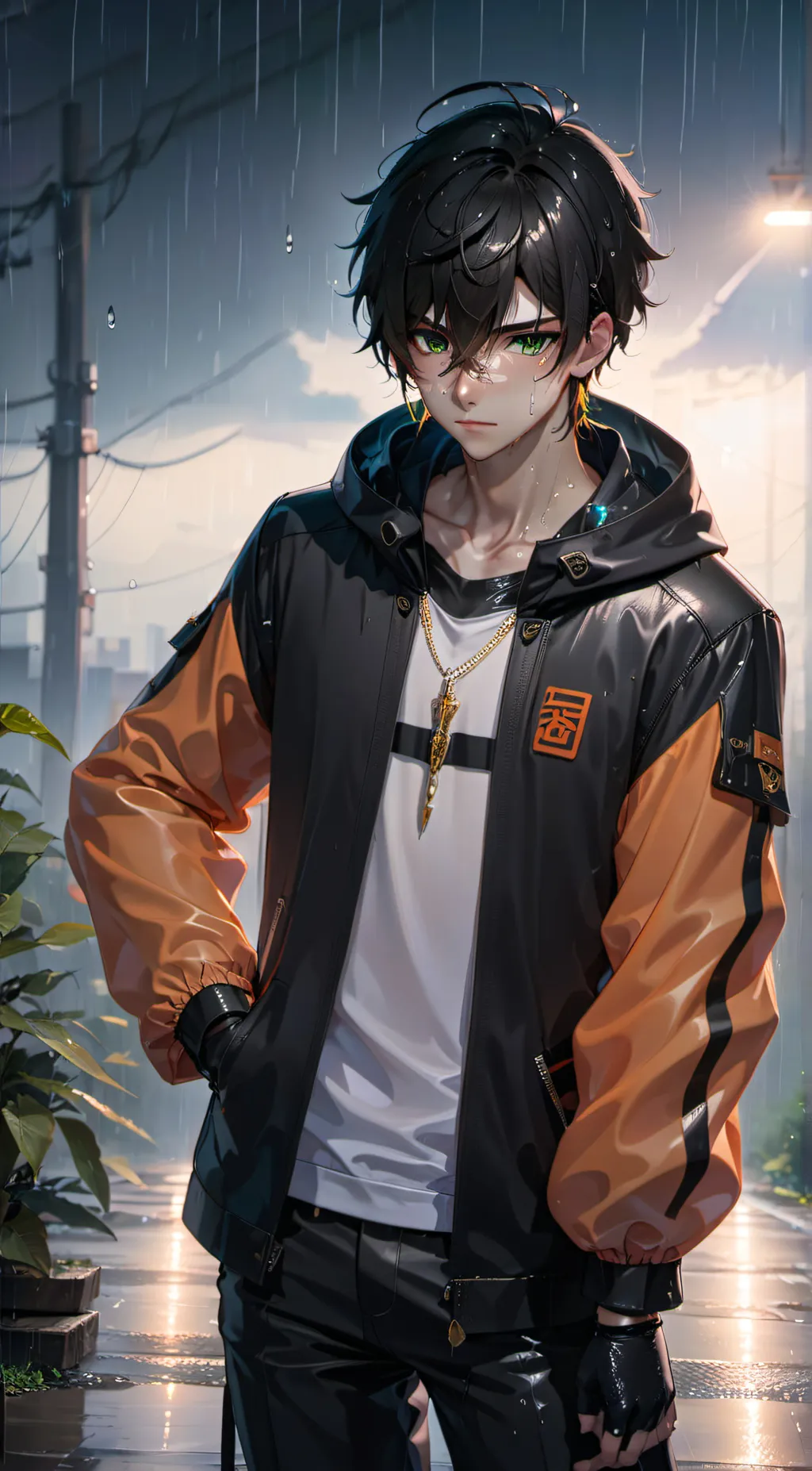 ai character: Blake Cayden Smith background