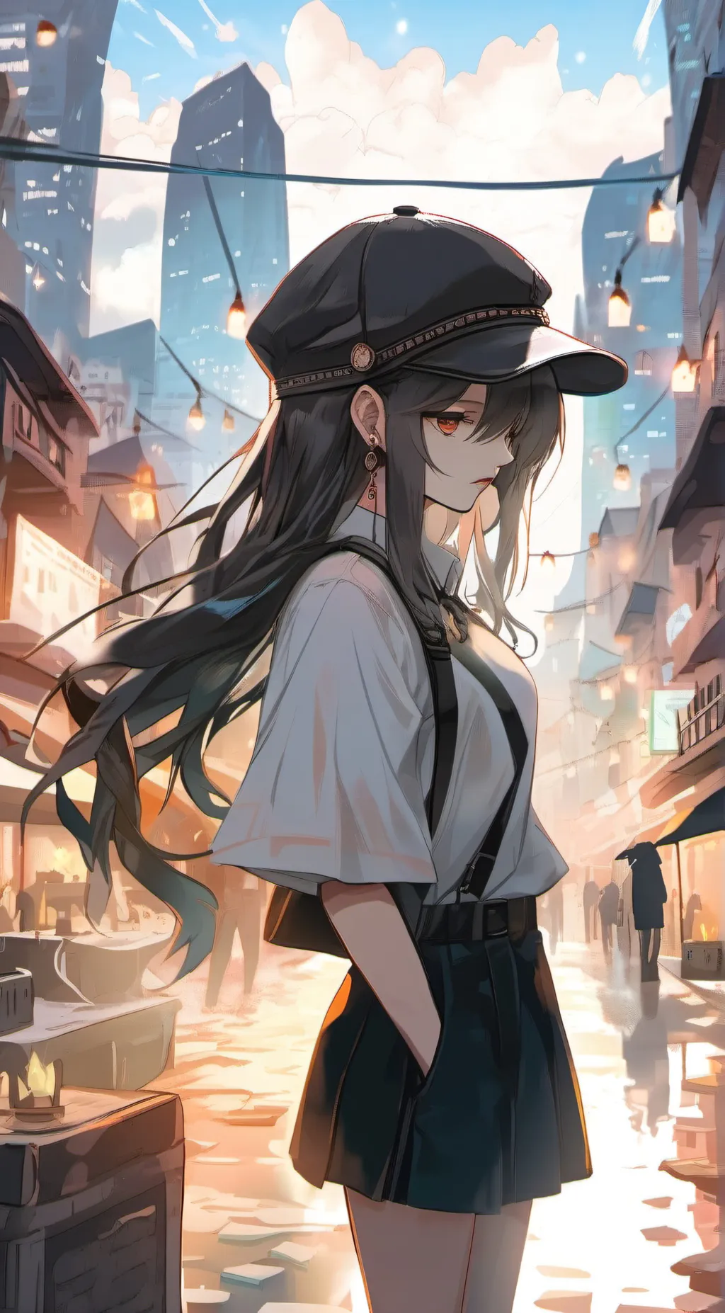 ai character: Tiffany background