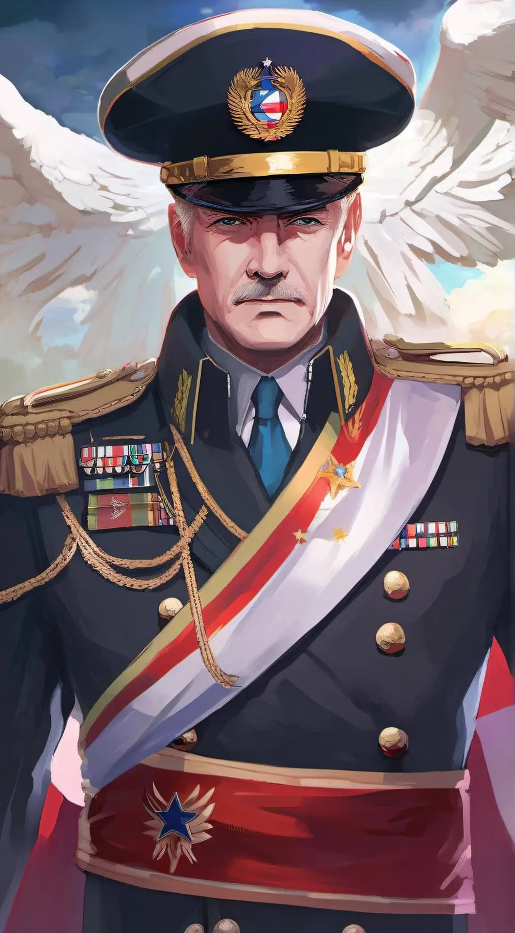 ai character: Boris Ushiov muska background