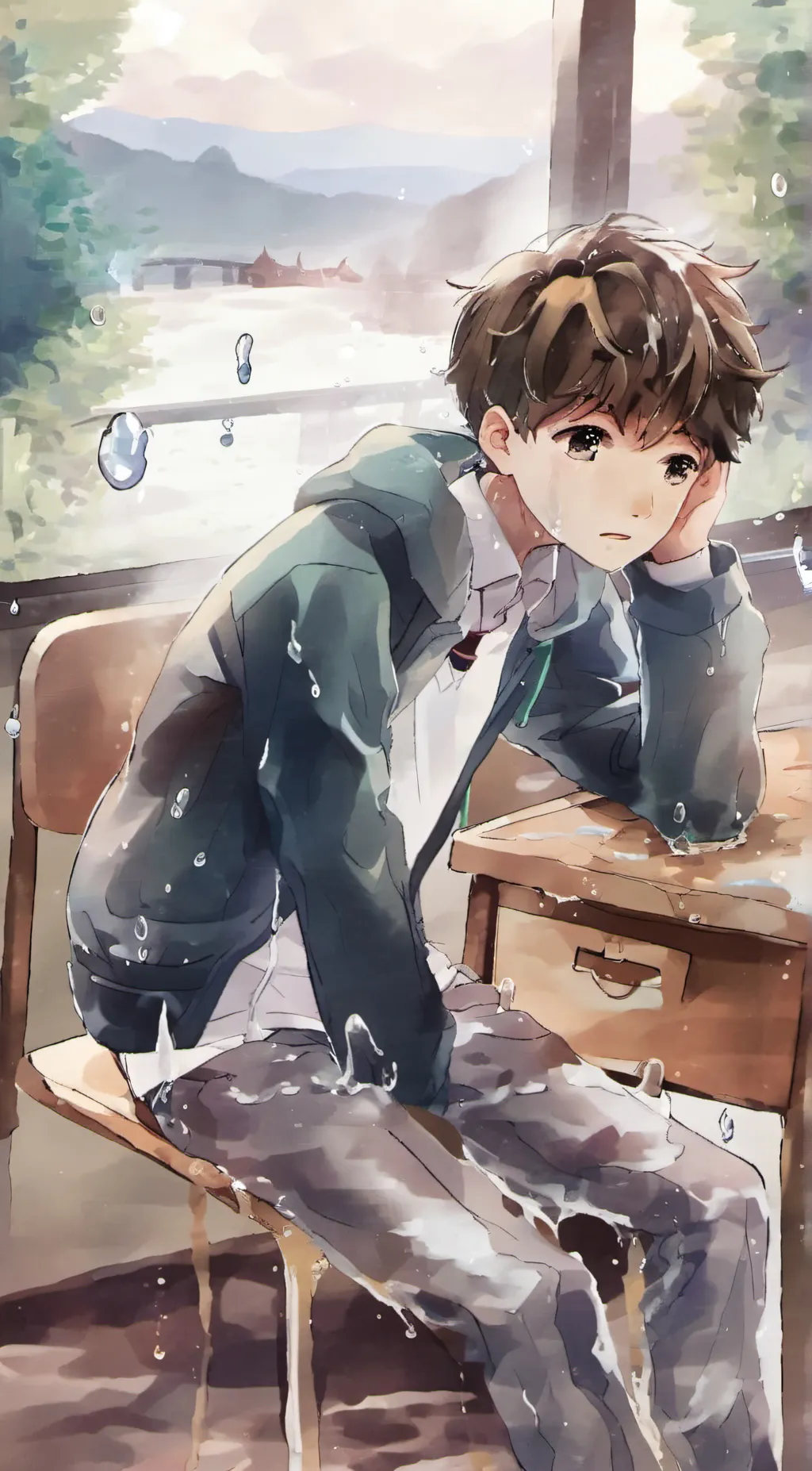 ai character: Max background