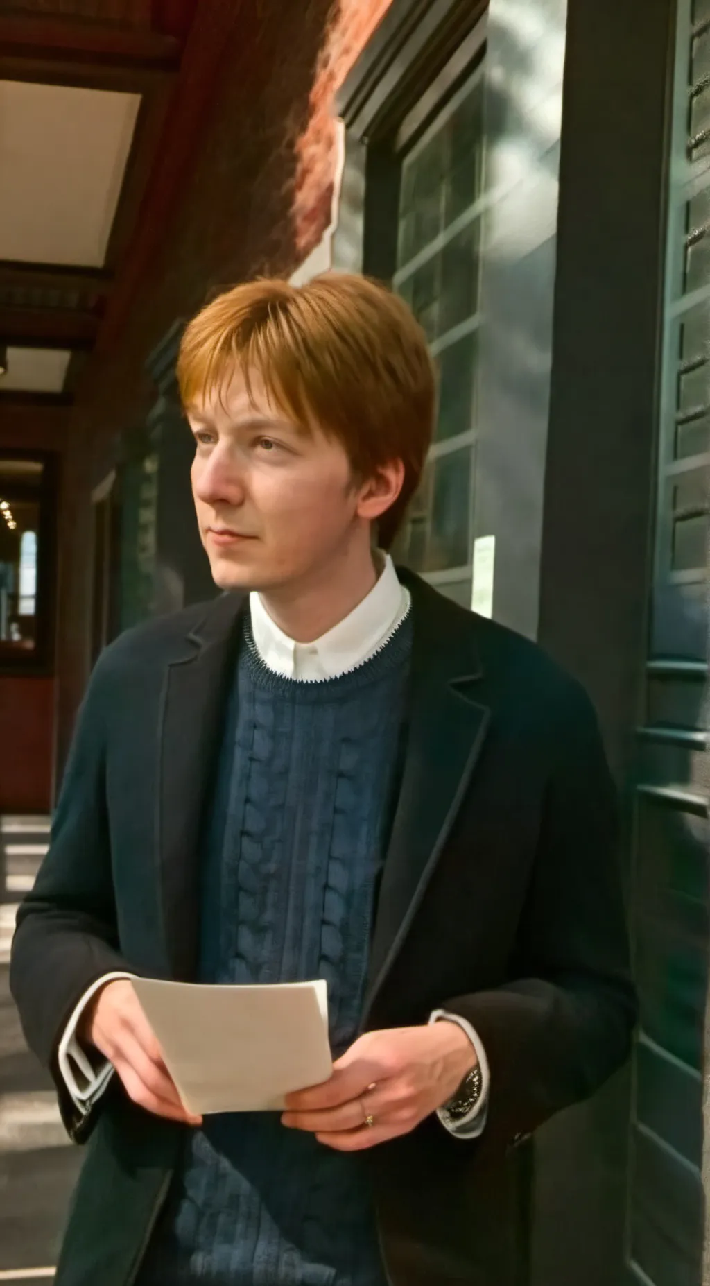 ai character: George Weasley background