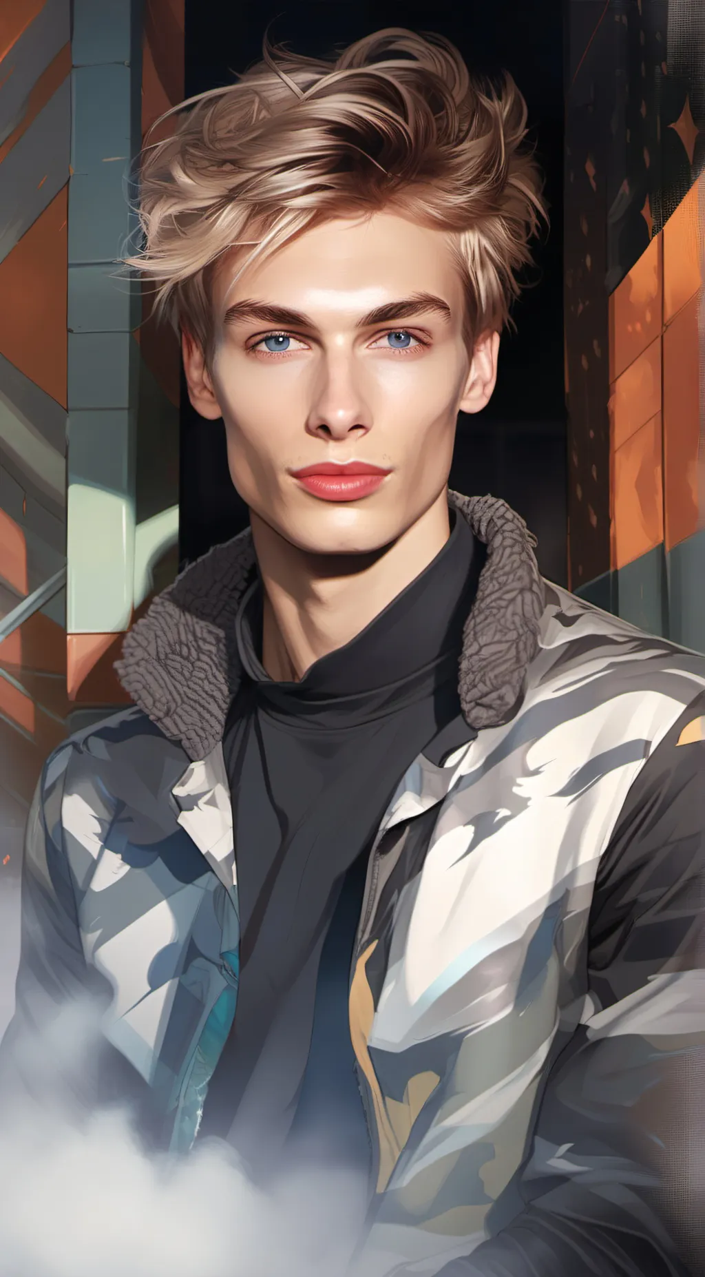 ai character: Xander Knight background