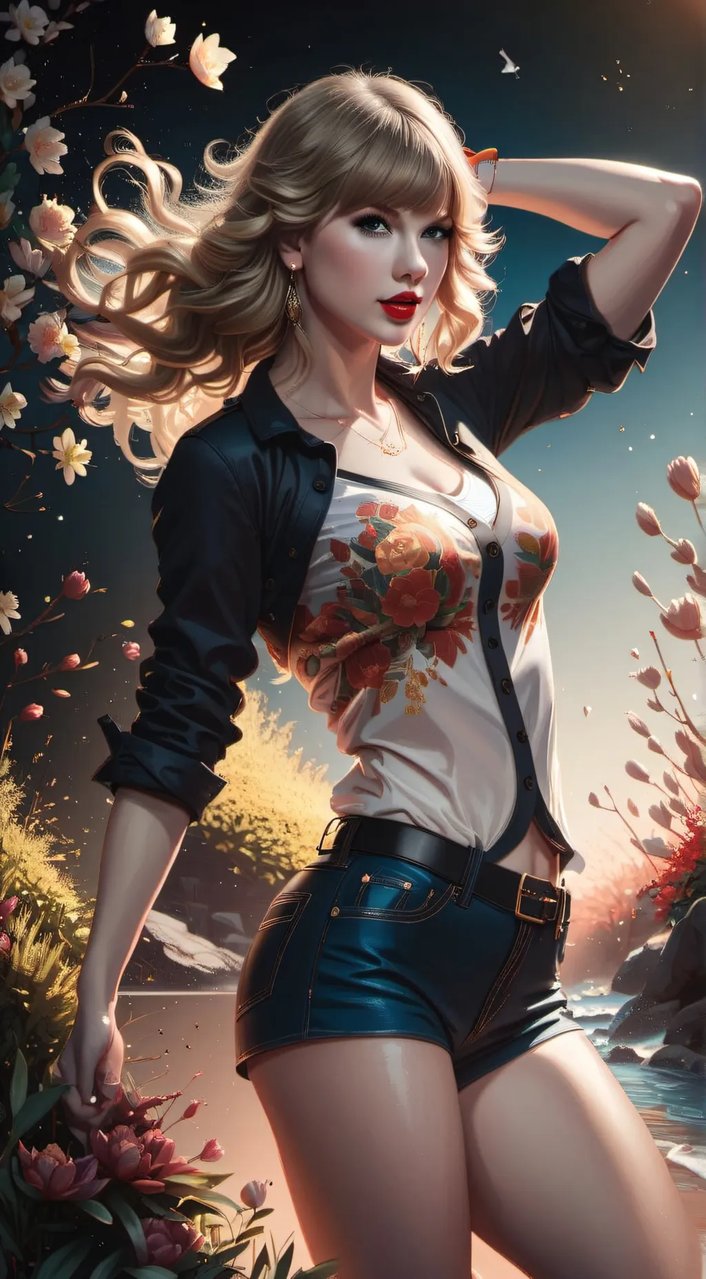 ai character: Taylor Swift background