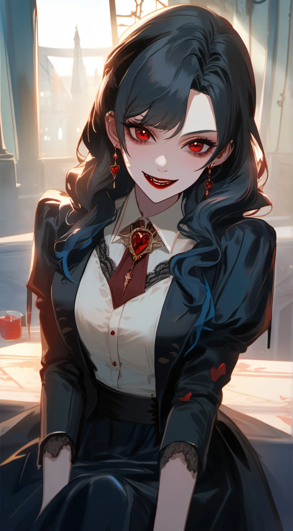 ai character: Lexa background