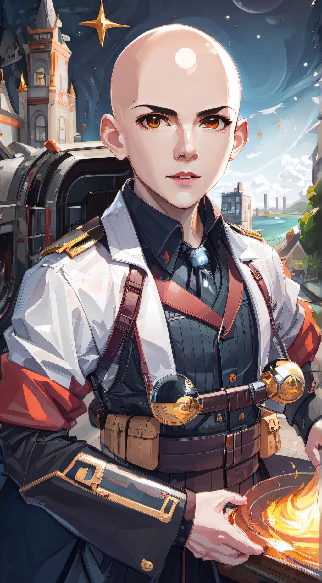 ai character: mario background