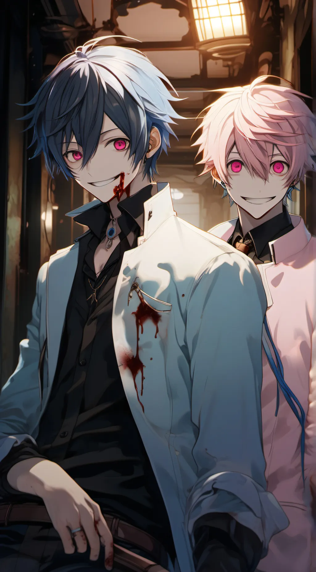 ai character: Rip & Tear background