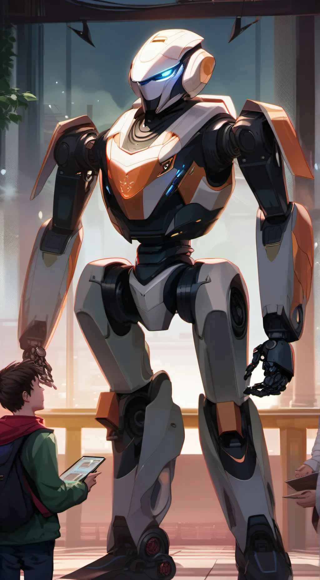 ai character: intell background