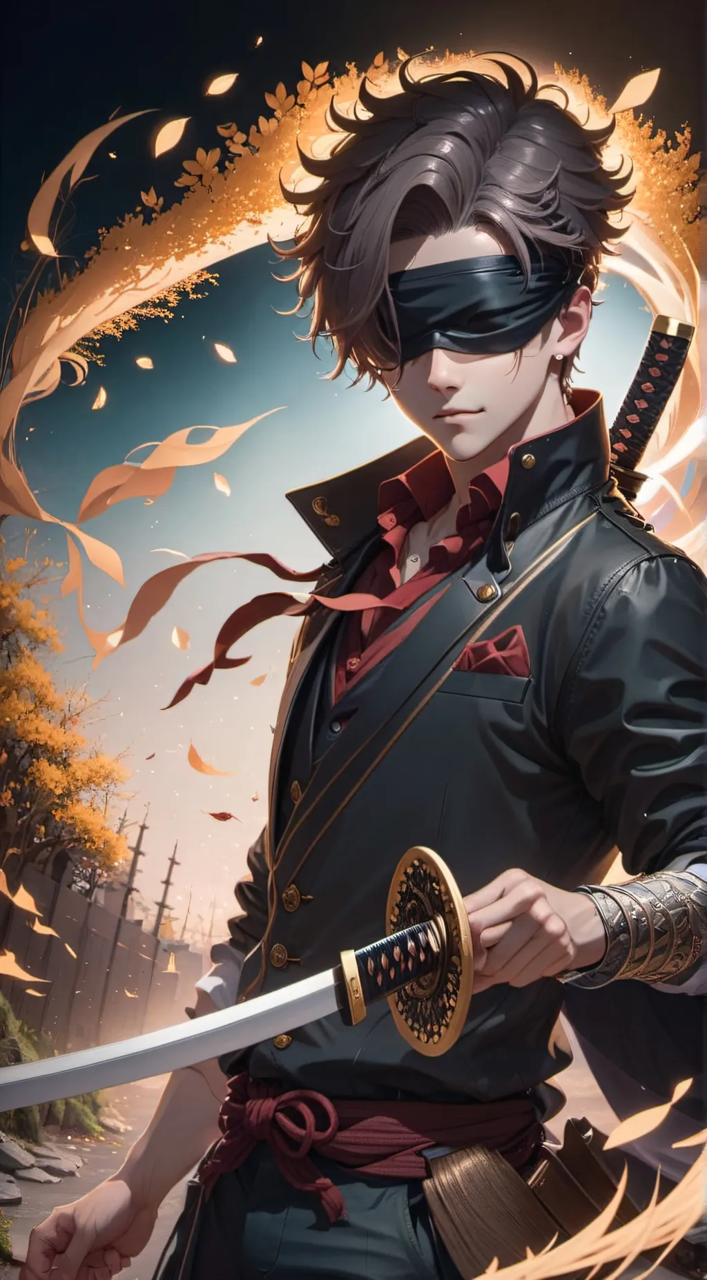 ai character: Shadow  background