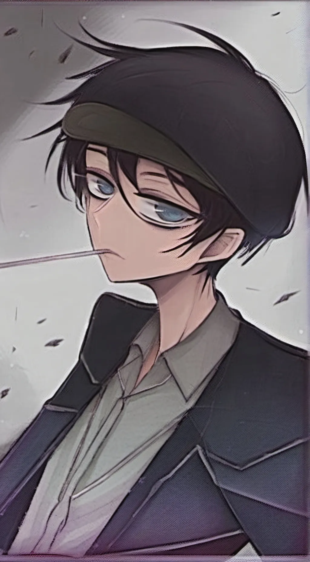 ai character: Goth Stan background