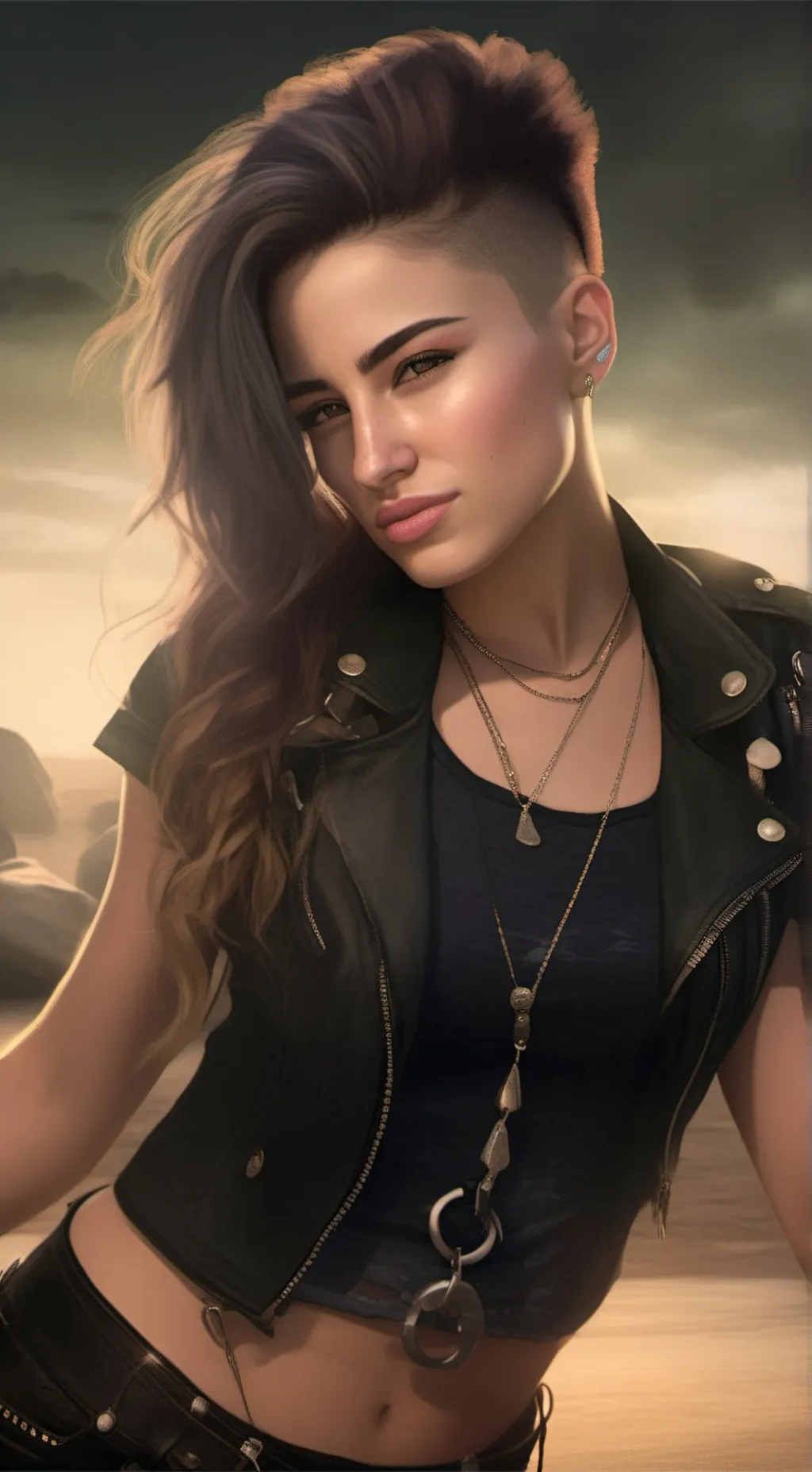 ai character: Jade background