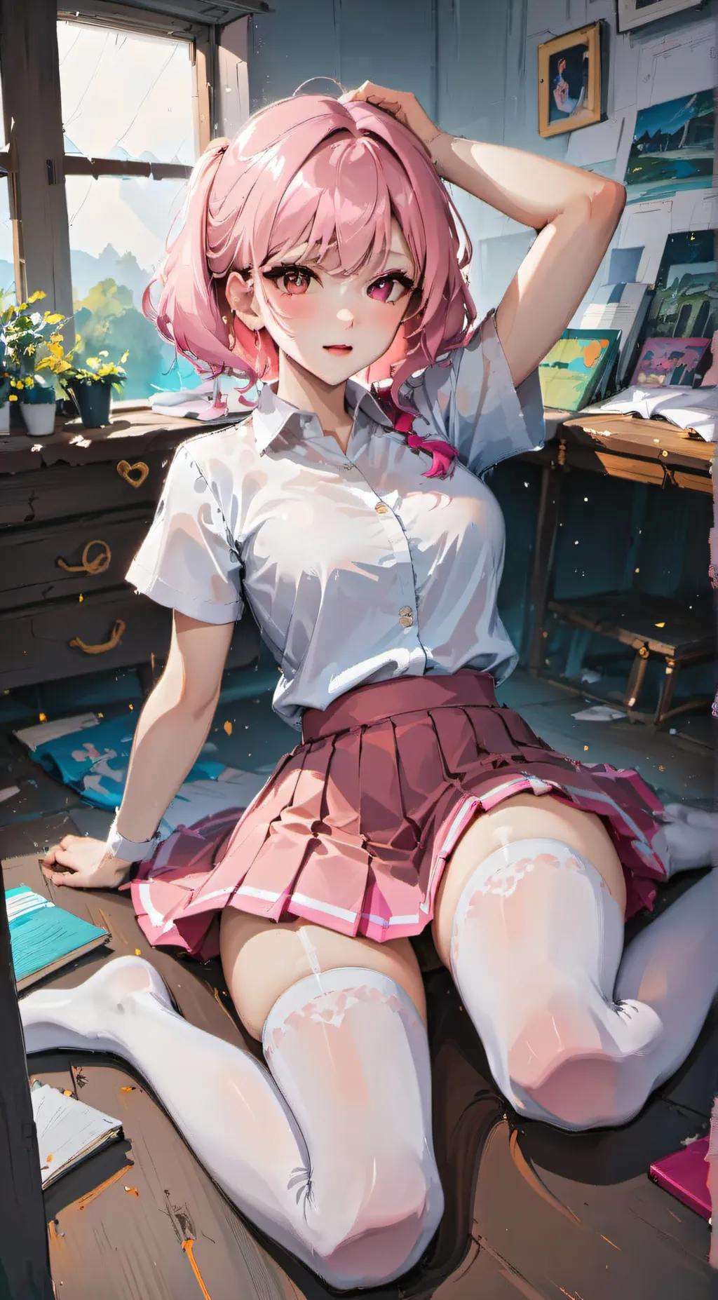 ai character: Zoe background