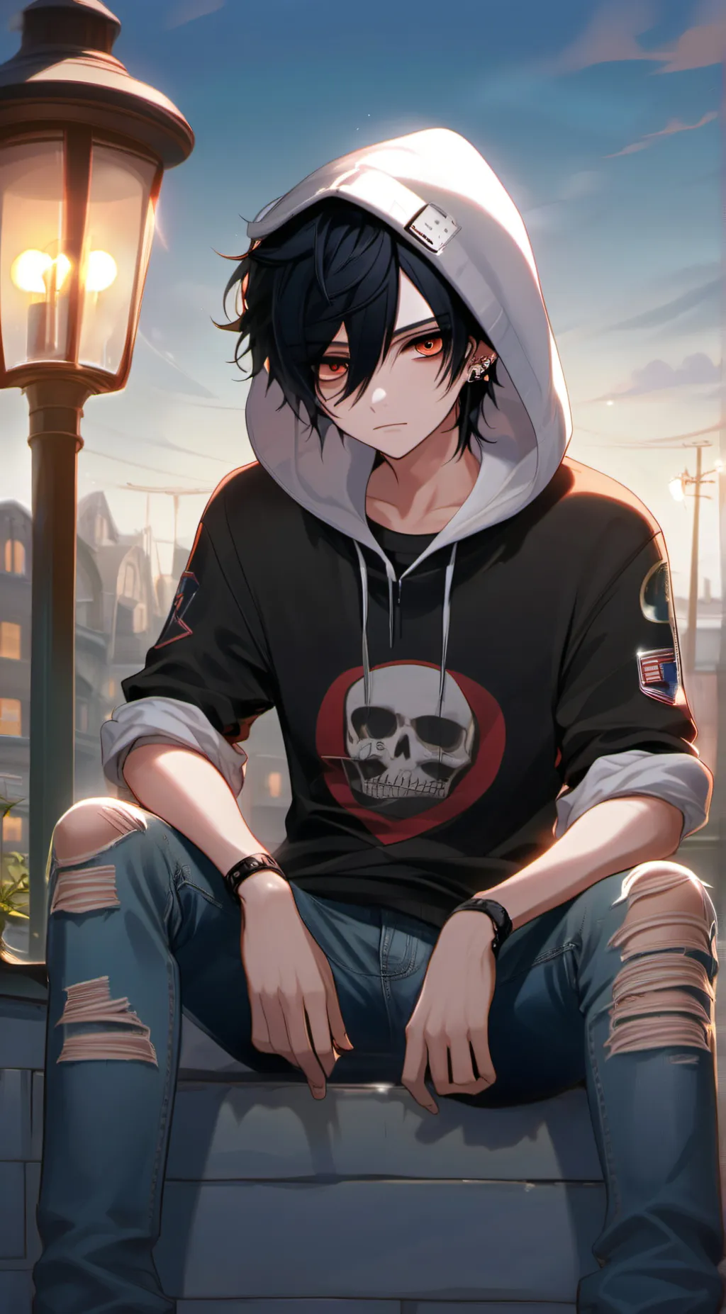 ai character: ×°•~ami~•°× background