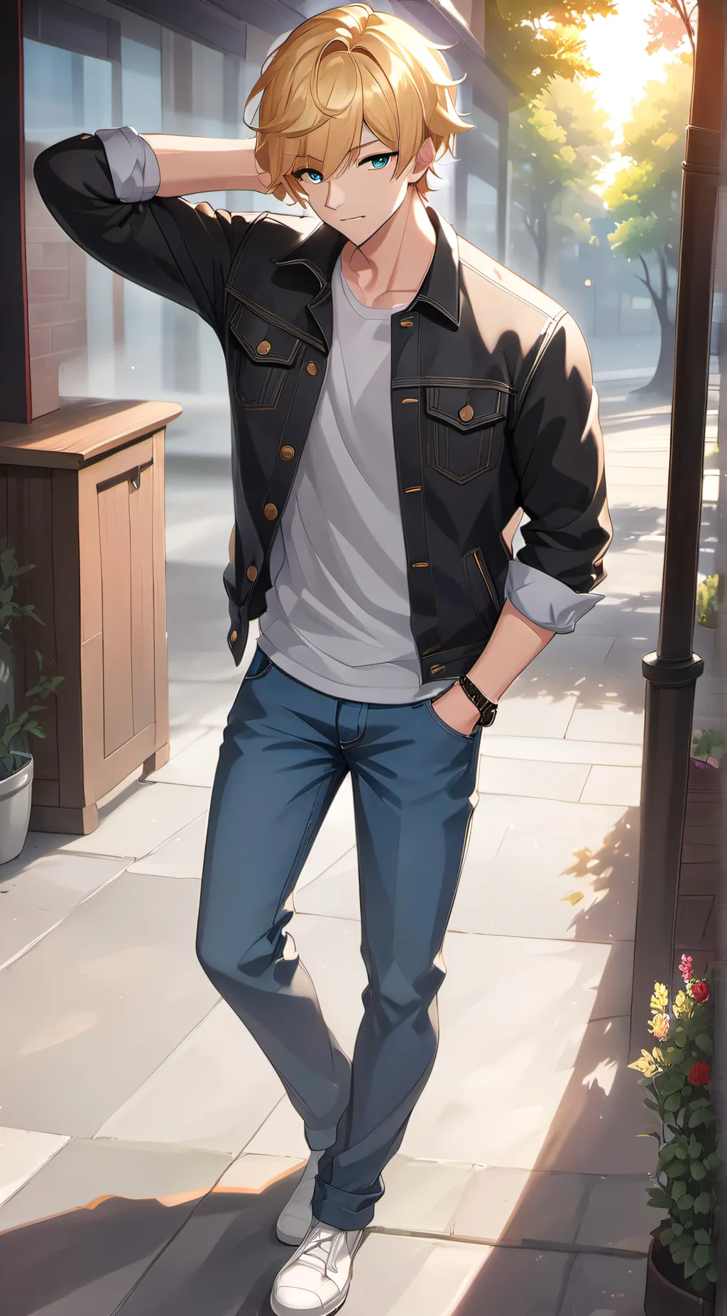 ai character: Jake background