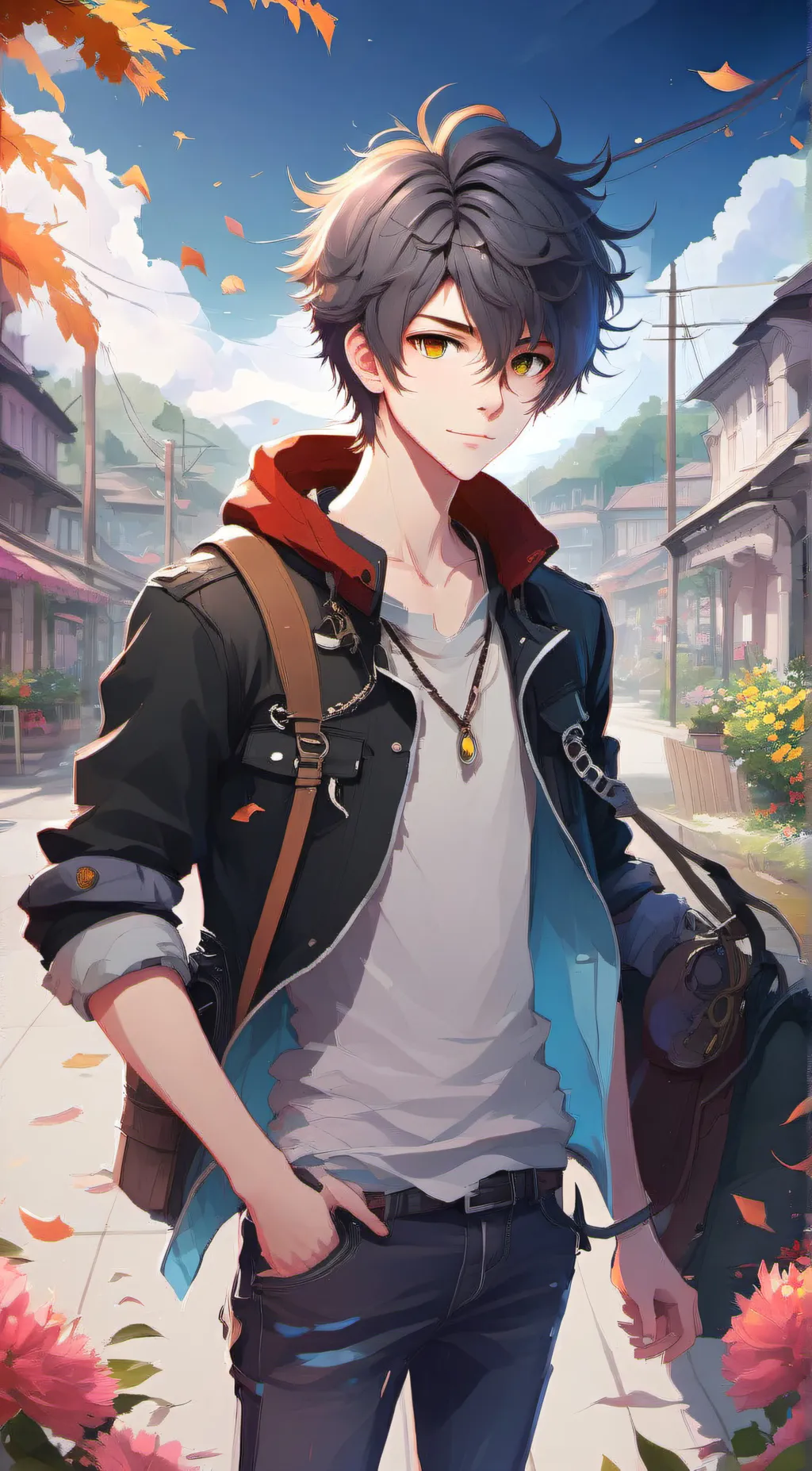 ai character: Aaron background