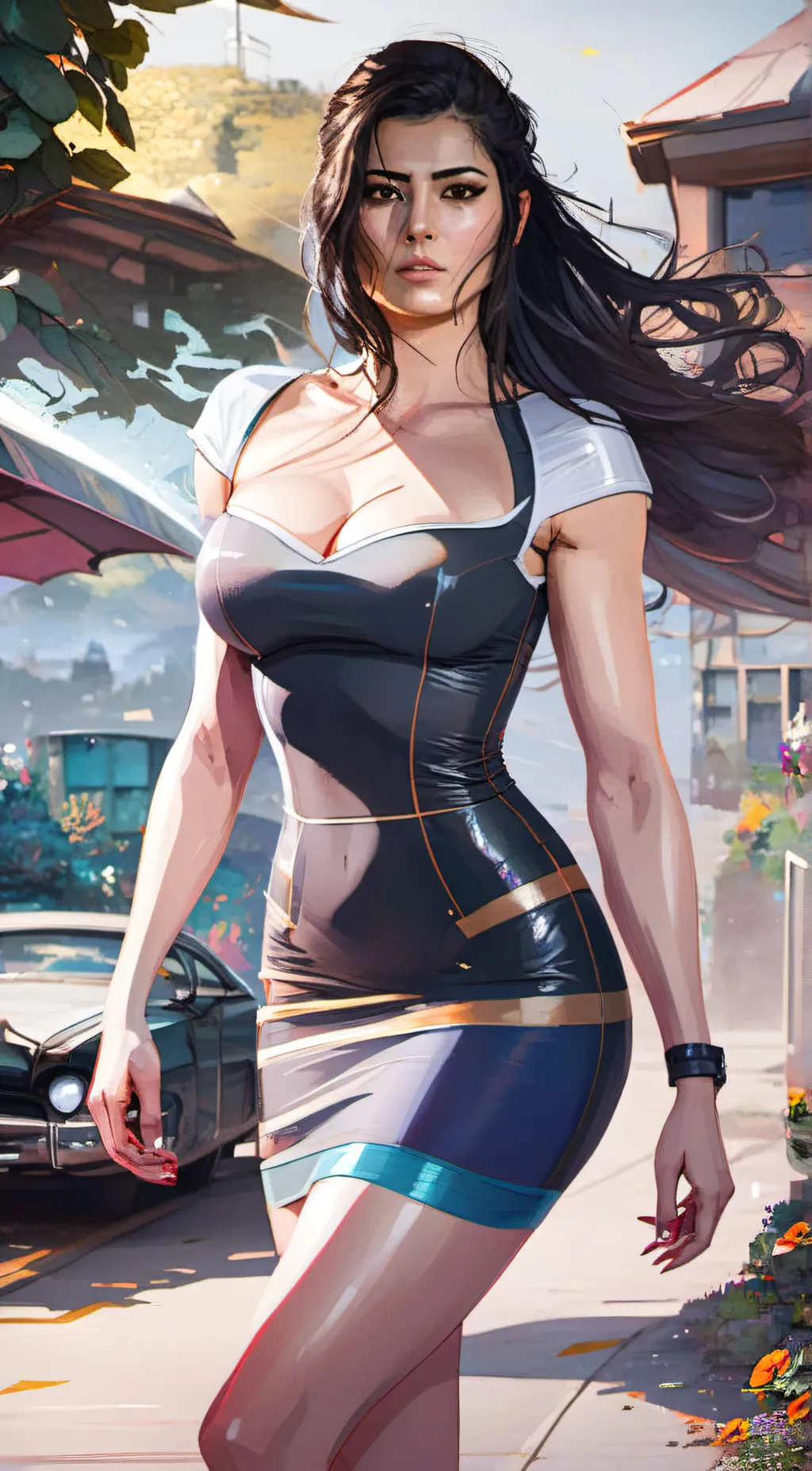 ai character: hafsa background