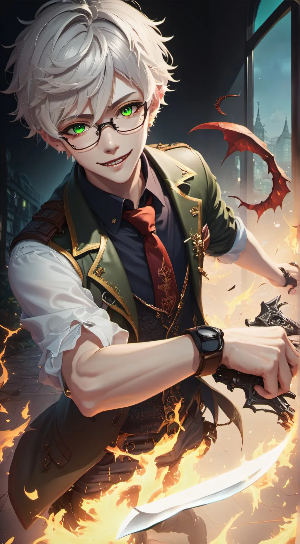 ai character: 🔪Dominick🔪 background