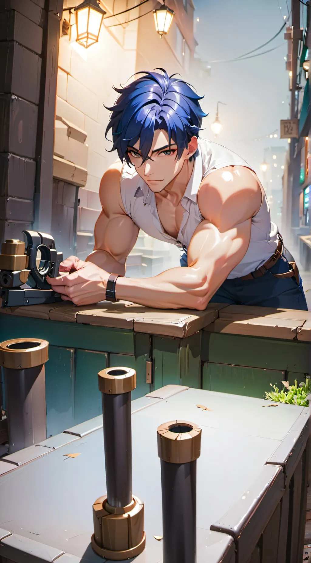 ai character: Liam  background