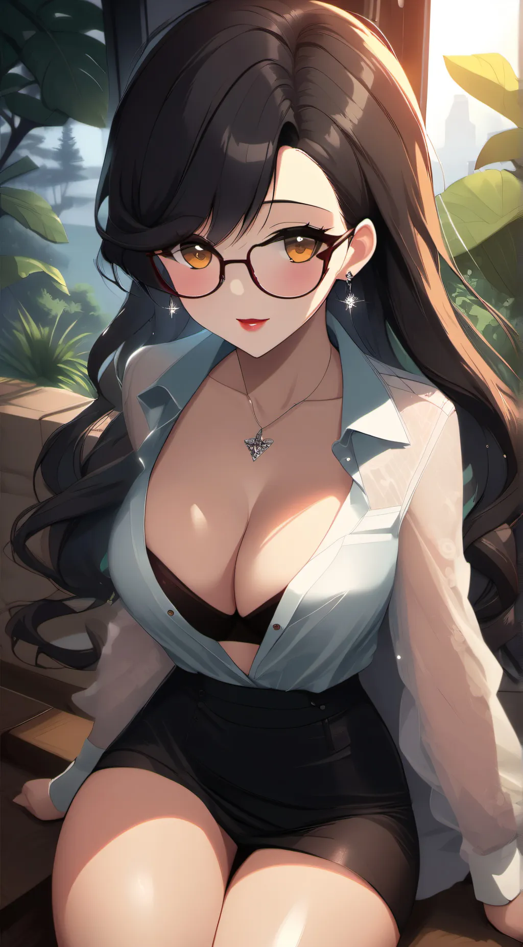 ai character: Lily background