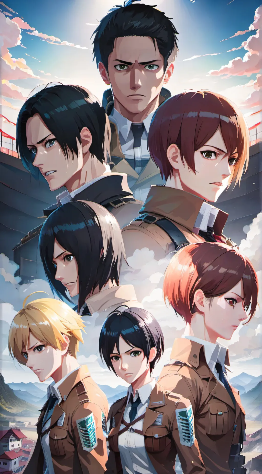 ai character: aot background