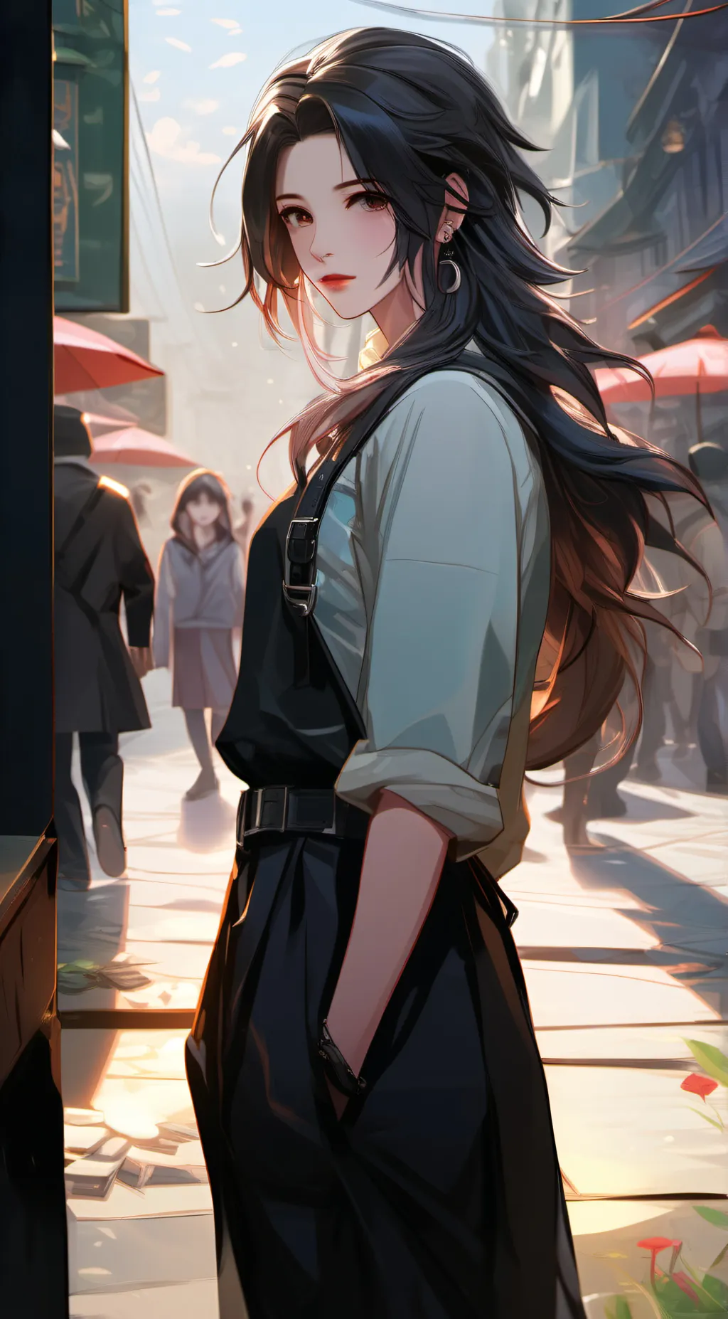 ai character: Slushy Girl background