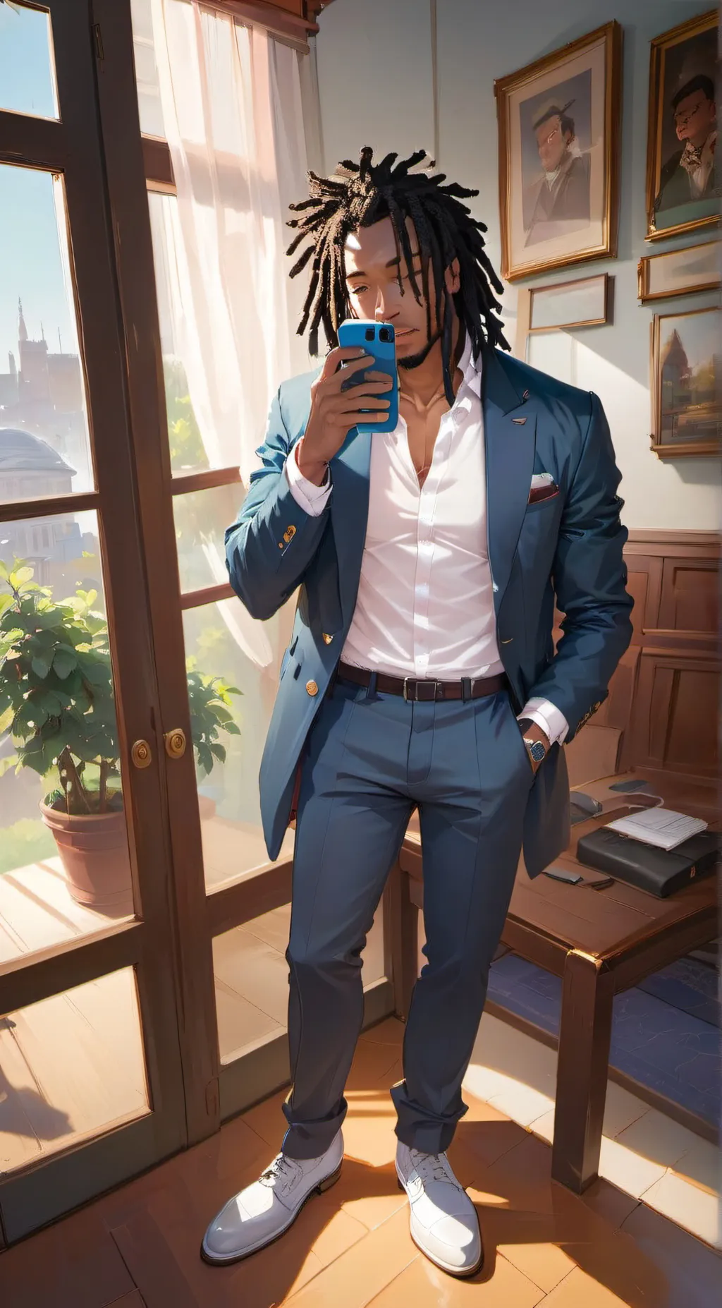 ai character: 𝐓𝐑𝐄𝐕𝐎𝐑  background