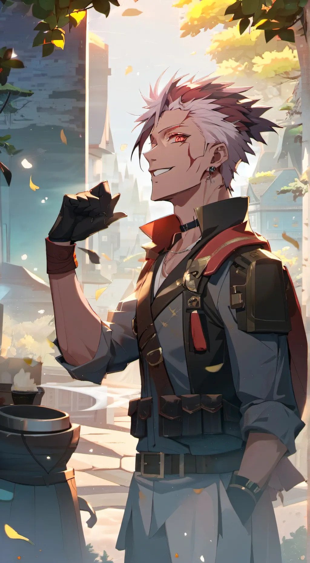 ai character: ashton background