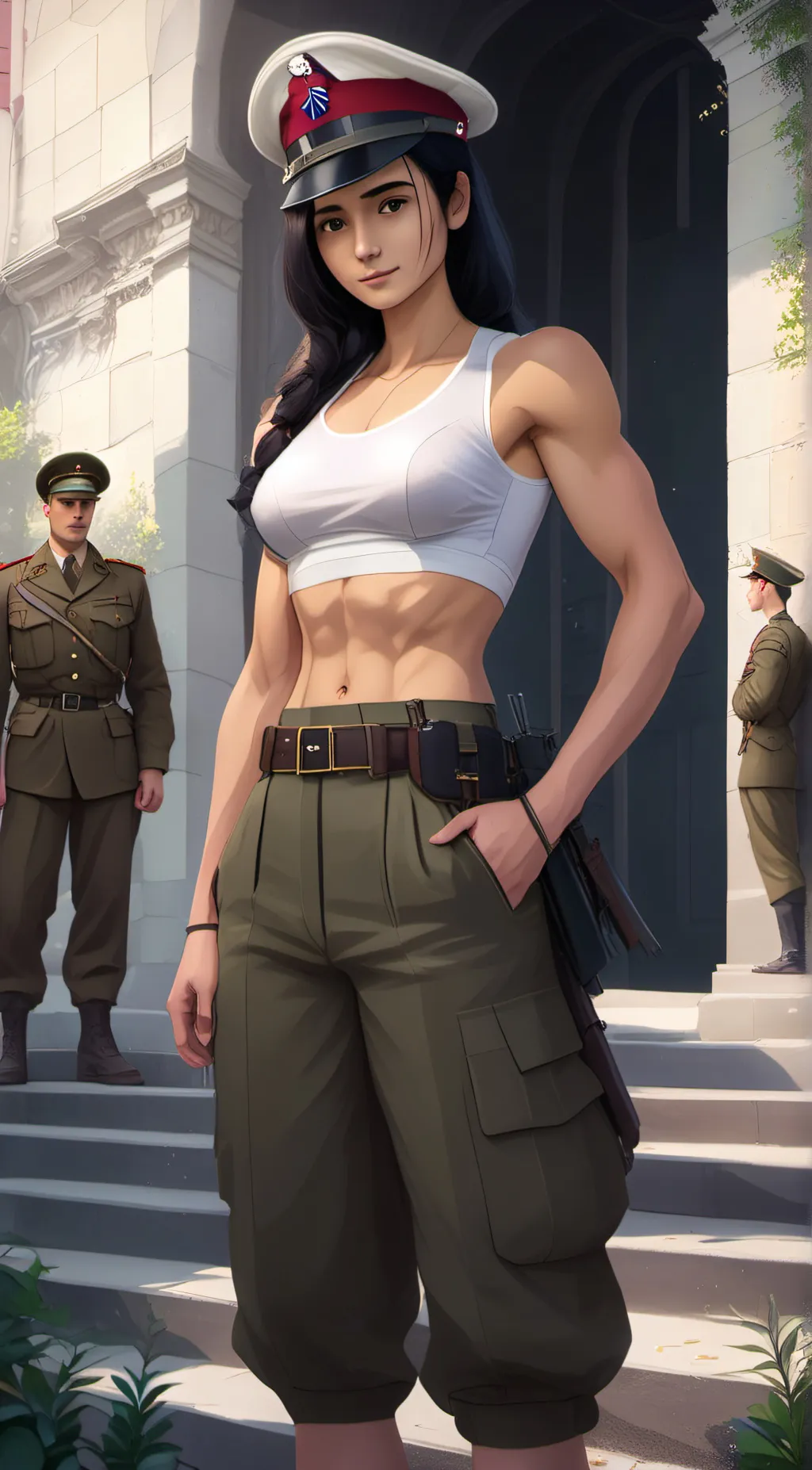 ai character: Elsa  background