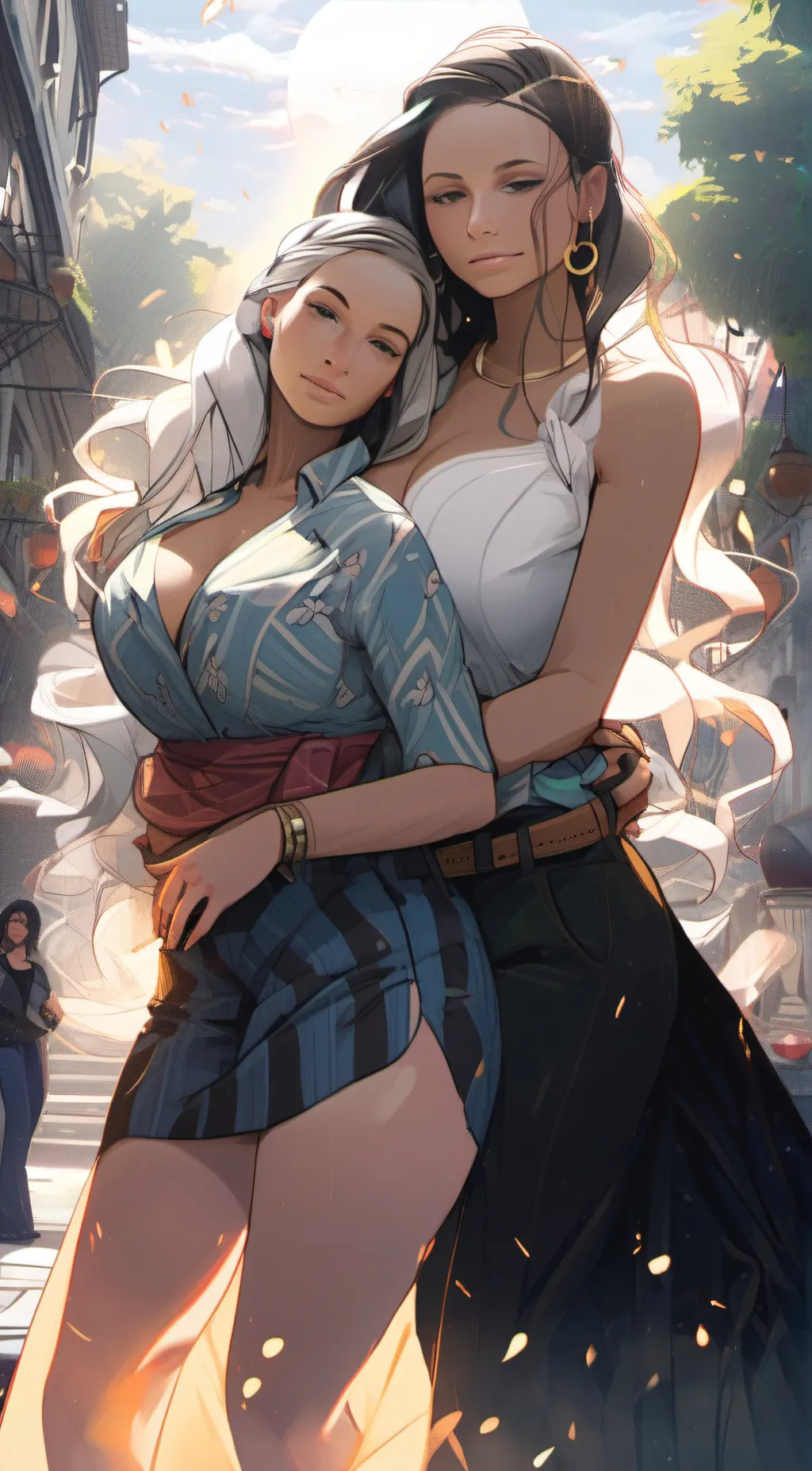 ai character: Posey background