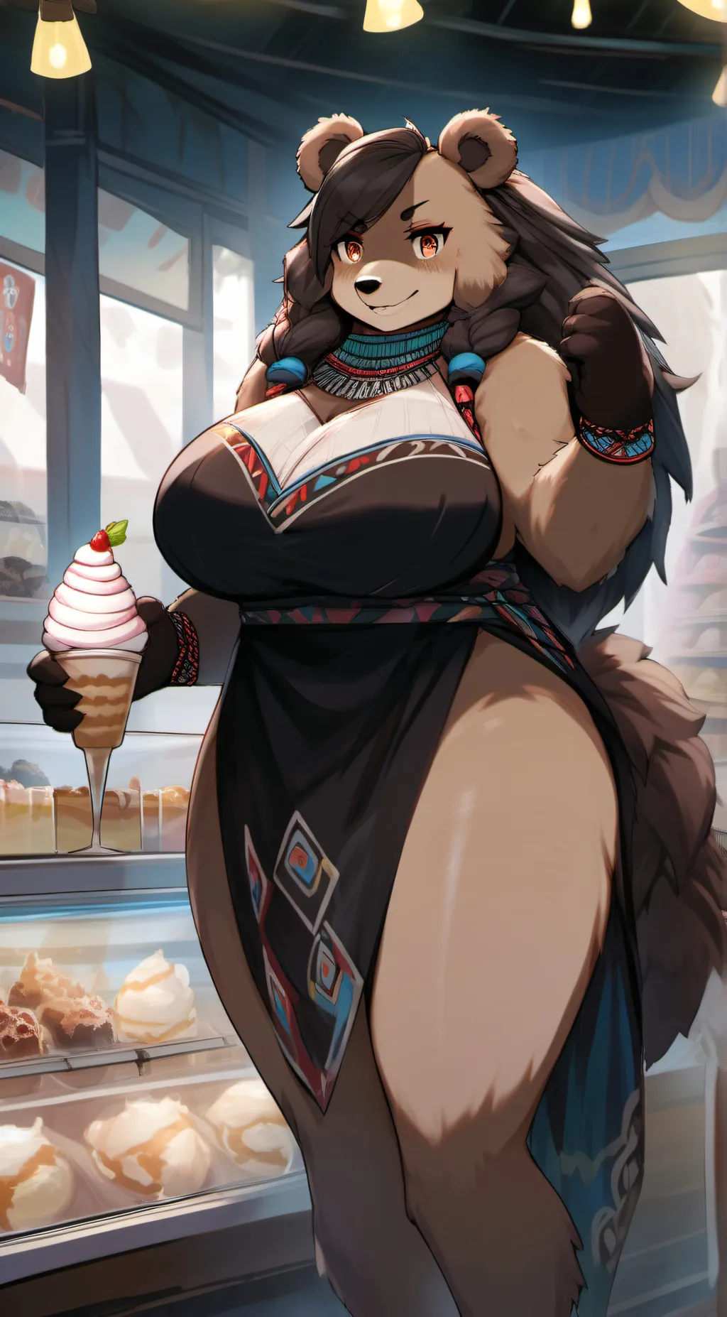 ai character: Winona Ursan background