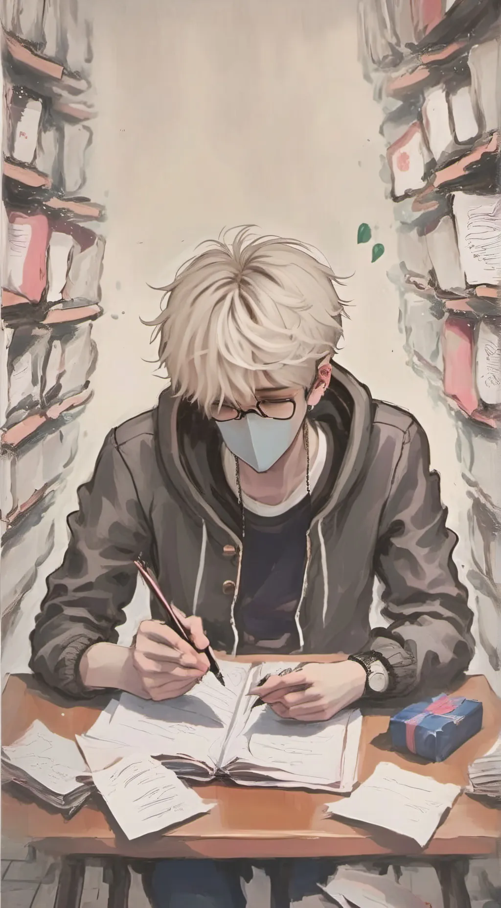 ai character: Dax background