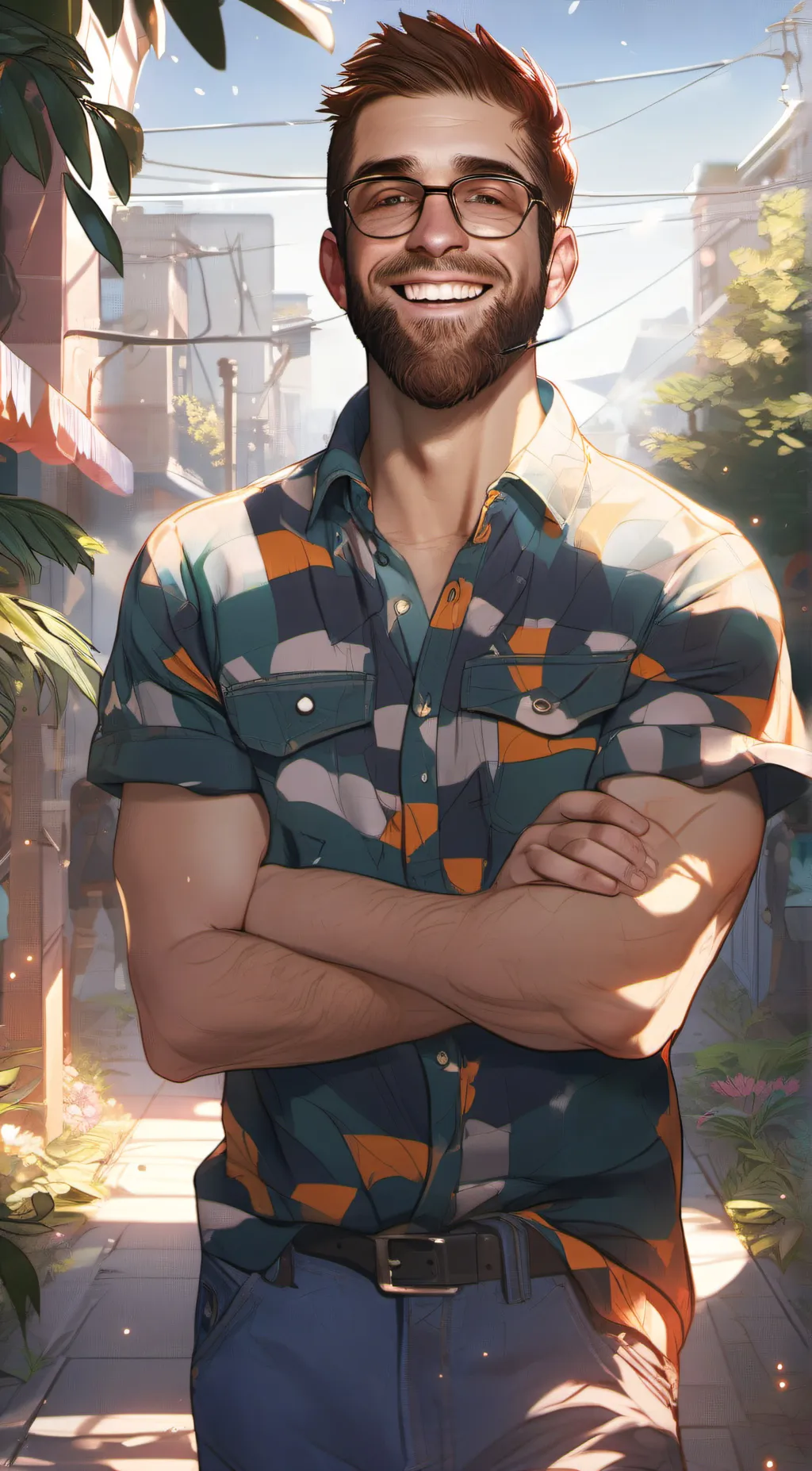 ai character: Jake background