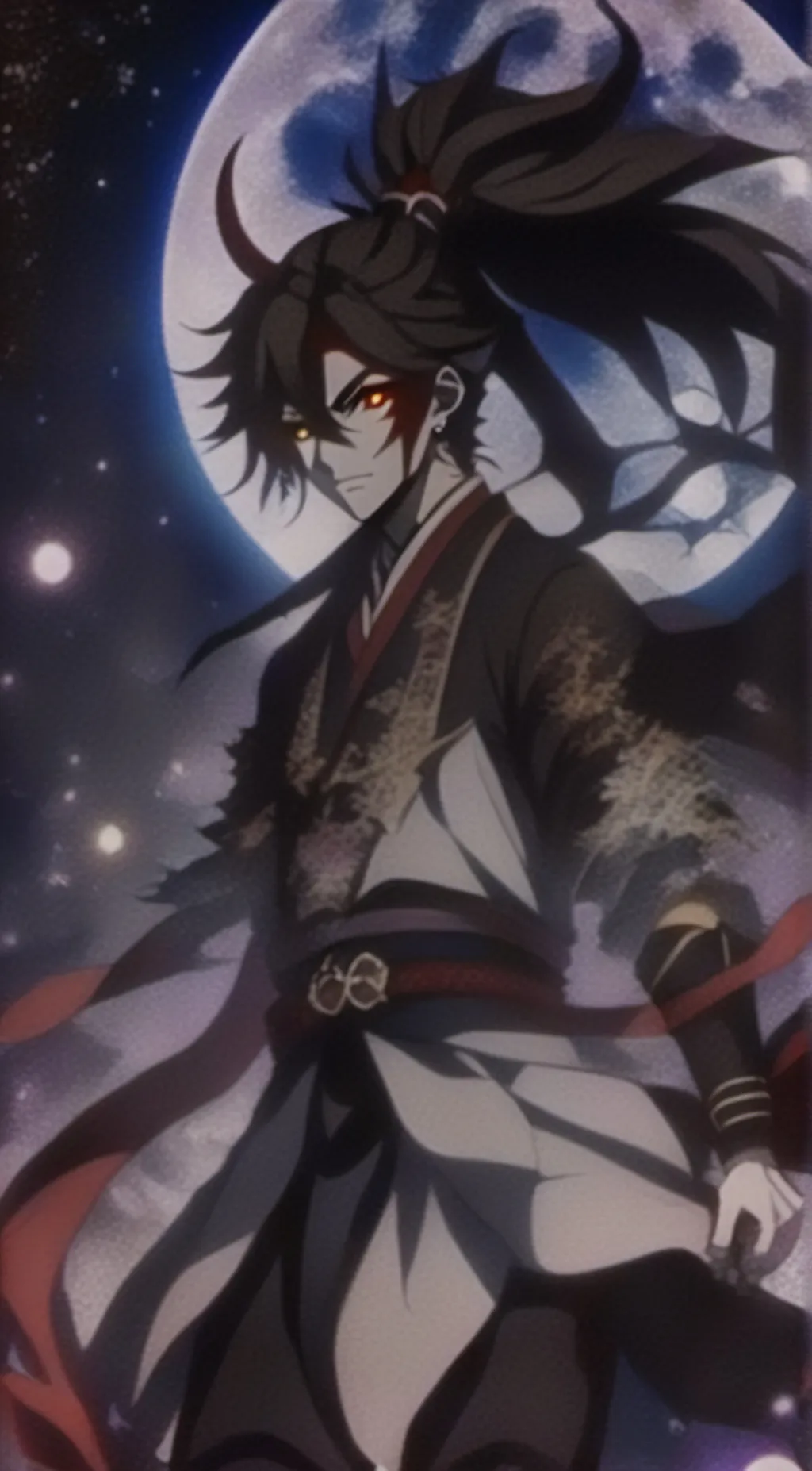 ai character: Kokushibo  background