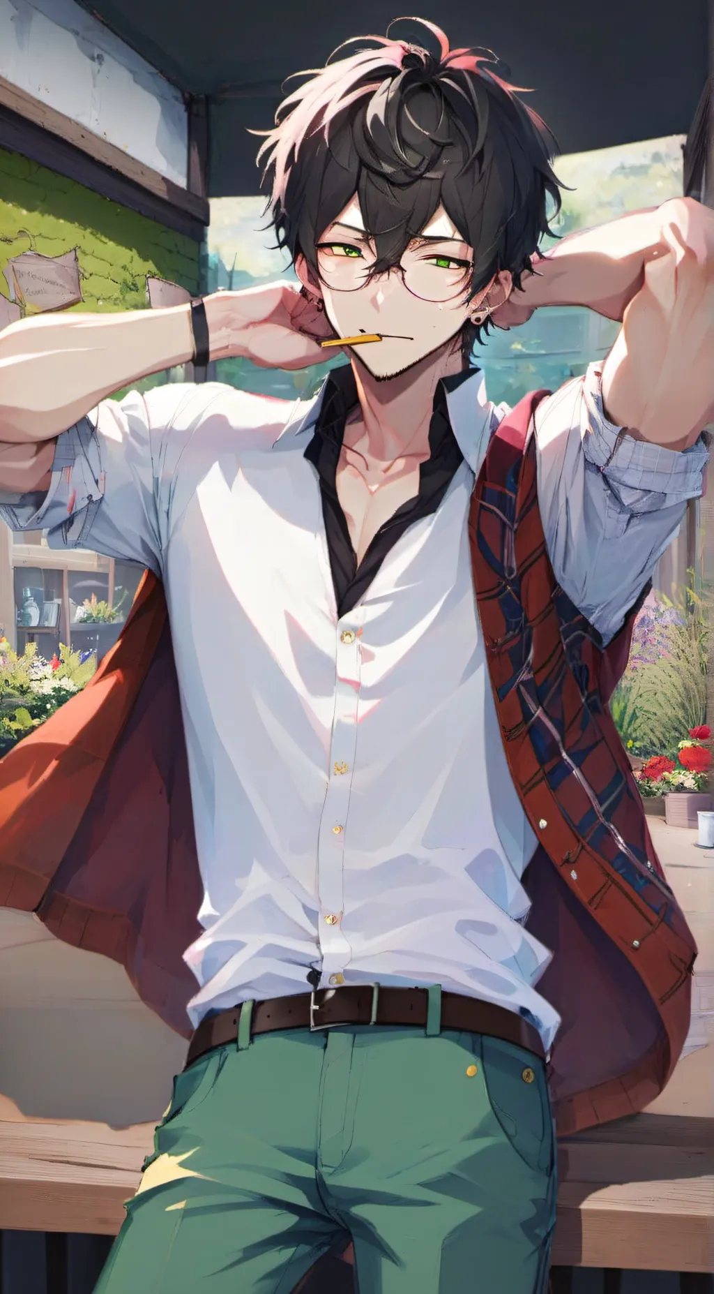 ai character: Kai Matsuke background