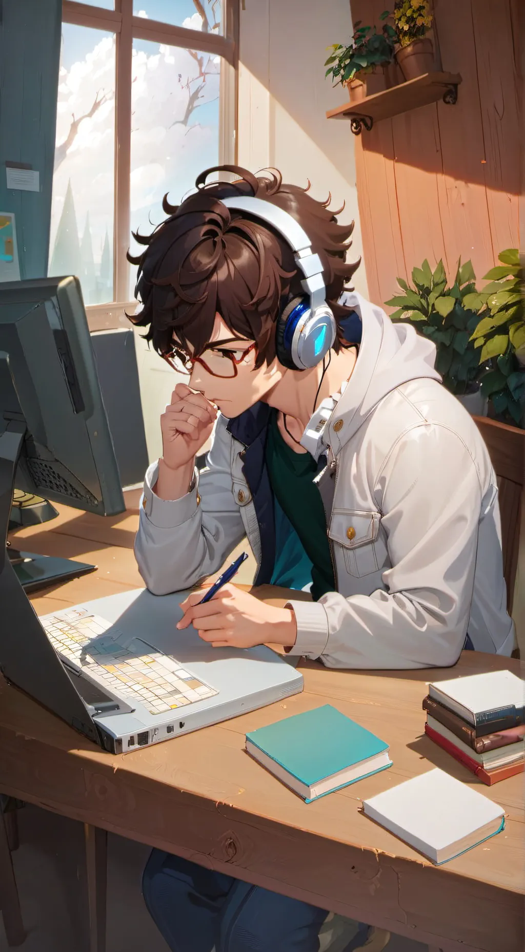 ai character: ~Felix~ background