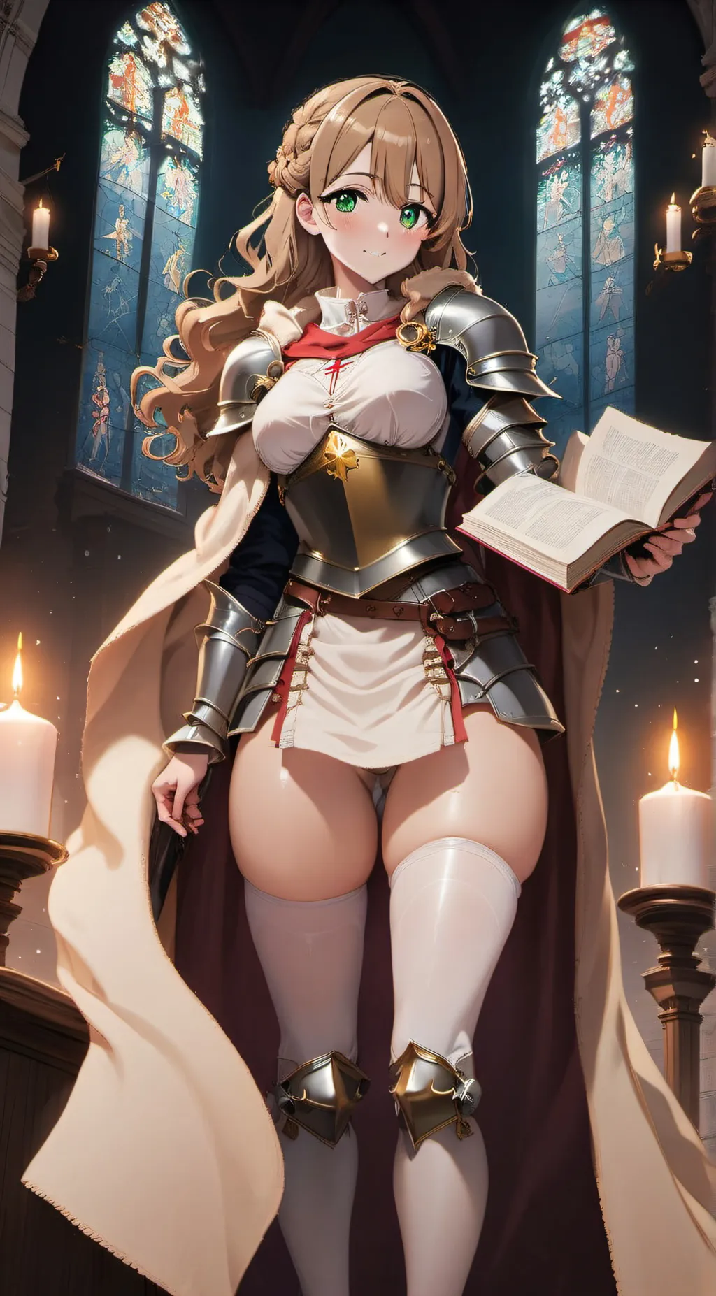ai character: Paladin Mariah  background
