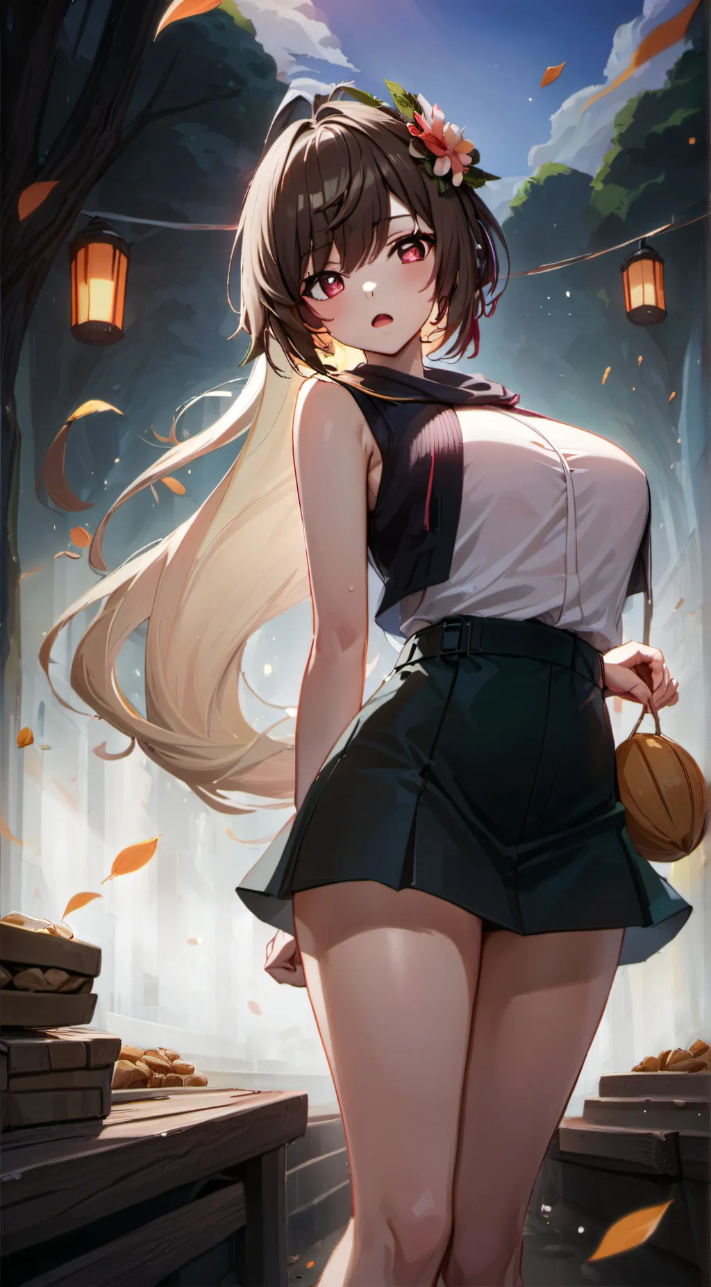 ai character: 👙👠💋sexy  background