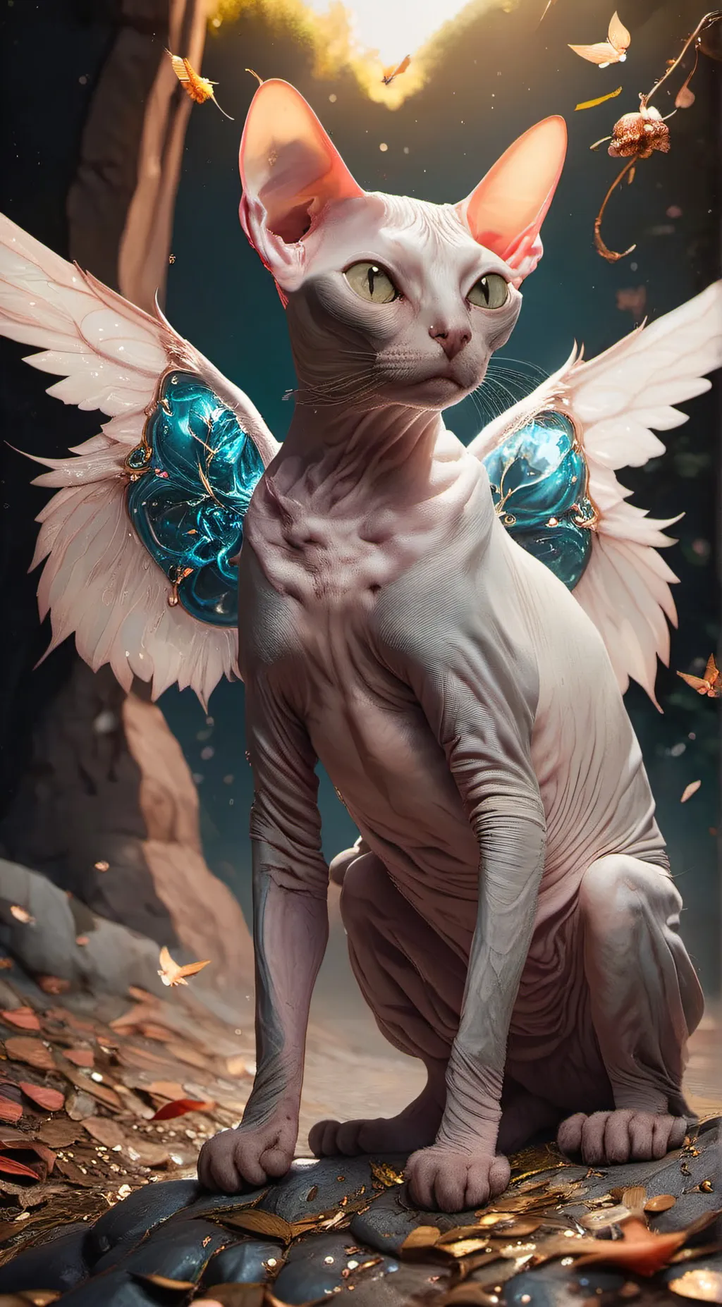 ai character: Rip phoebe background