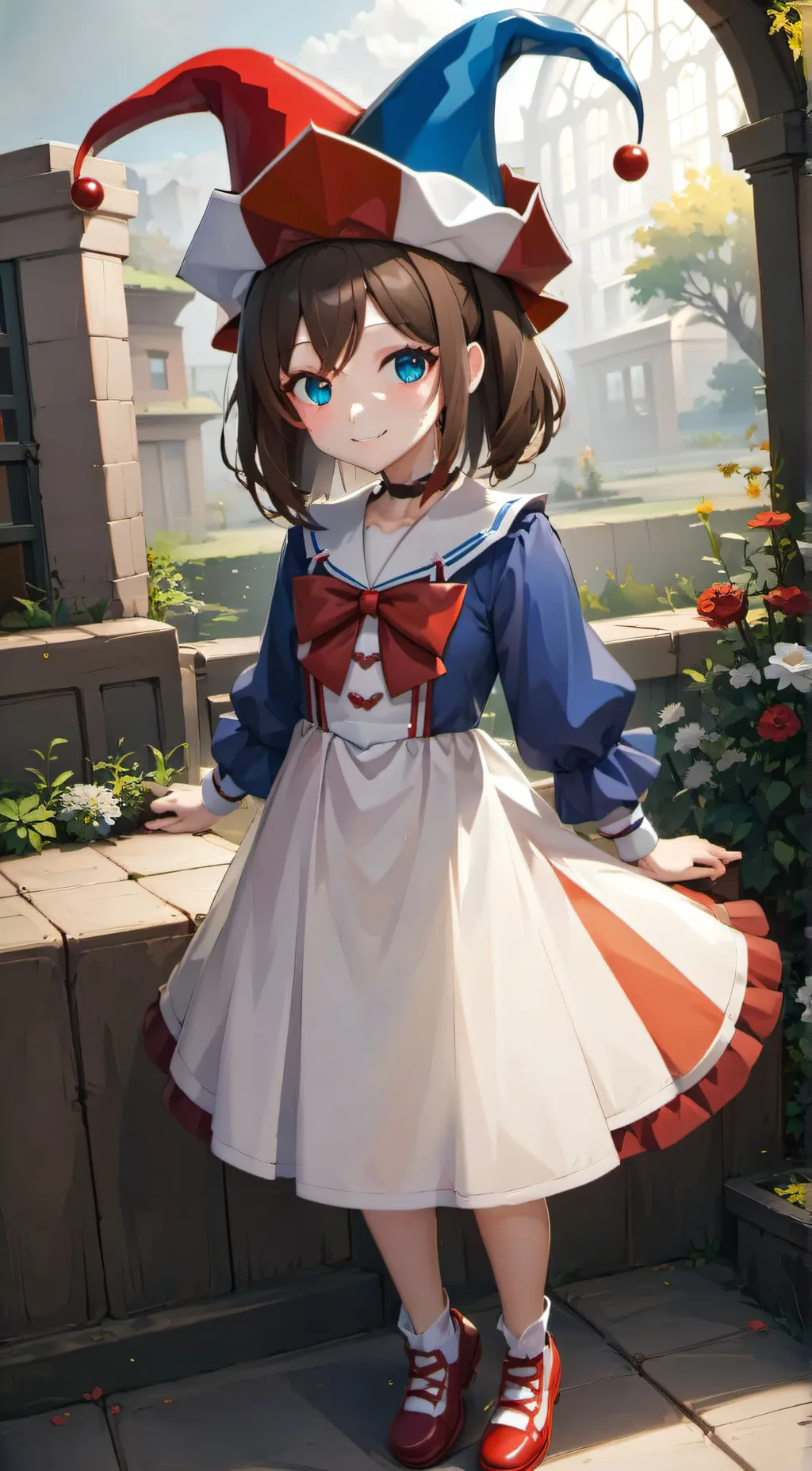 ai character: Pomni background