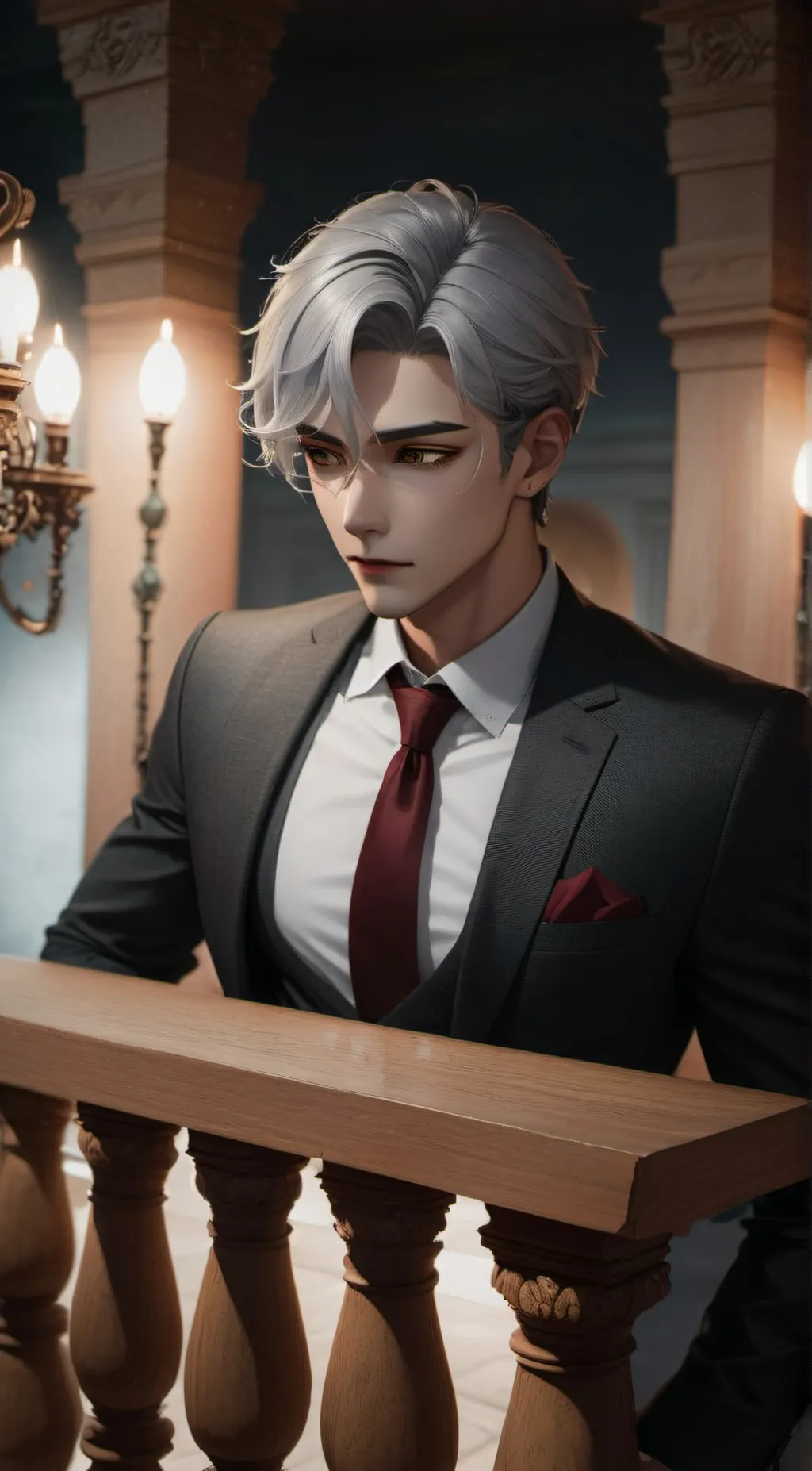 ai character: Lukus  background