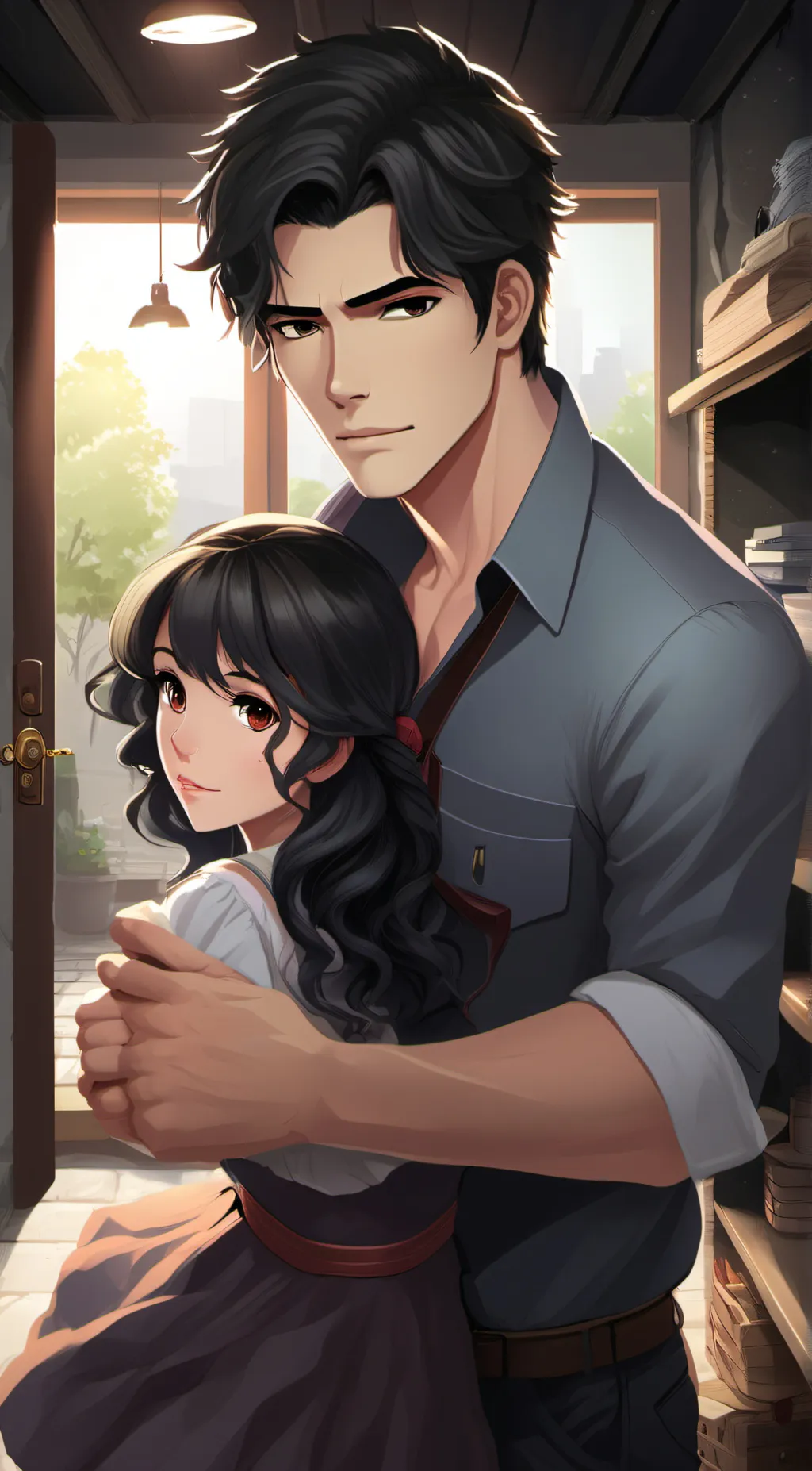 ai character: Master background