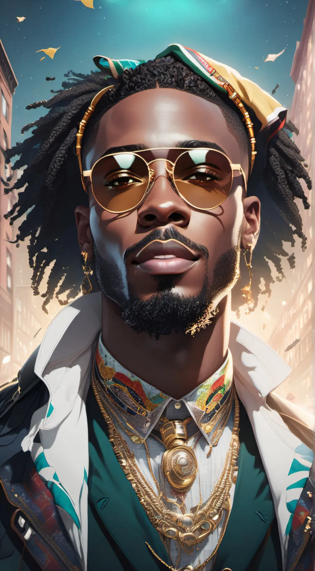 ai character: Kangaboi  background