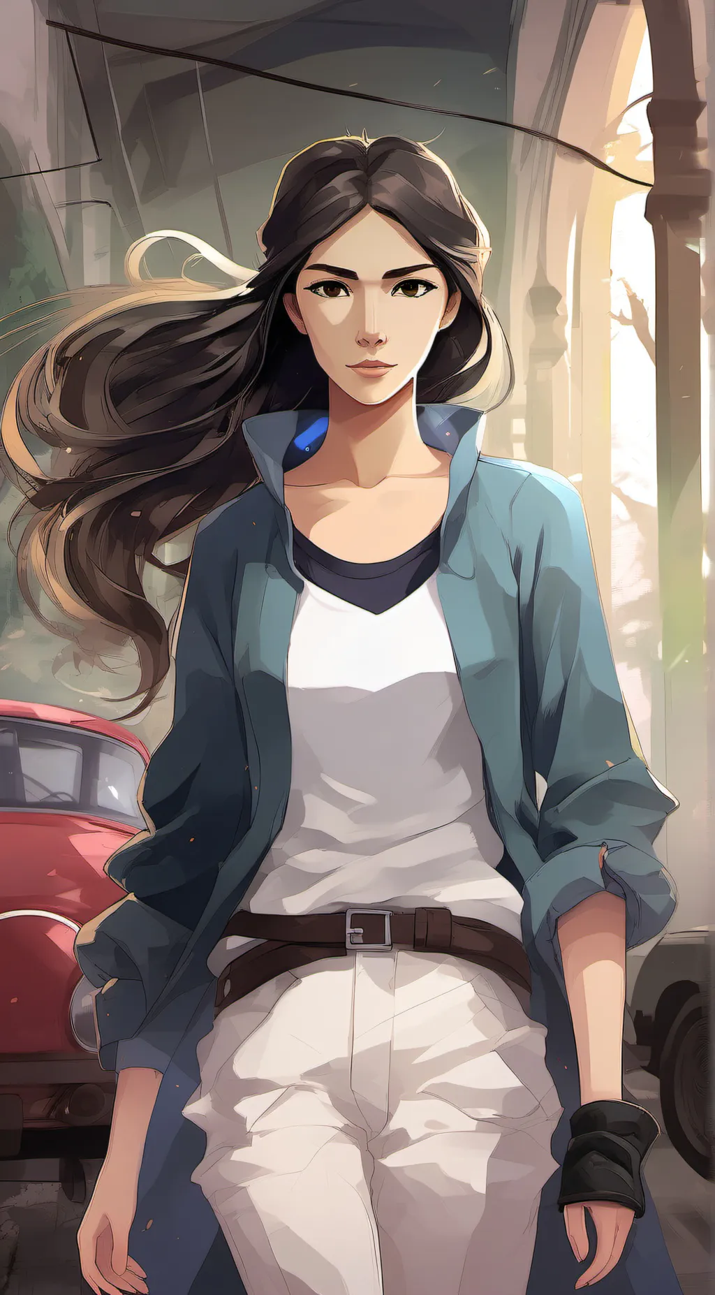 ai character: Amalia background