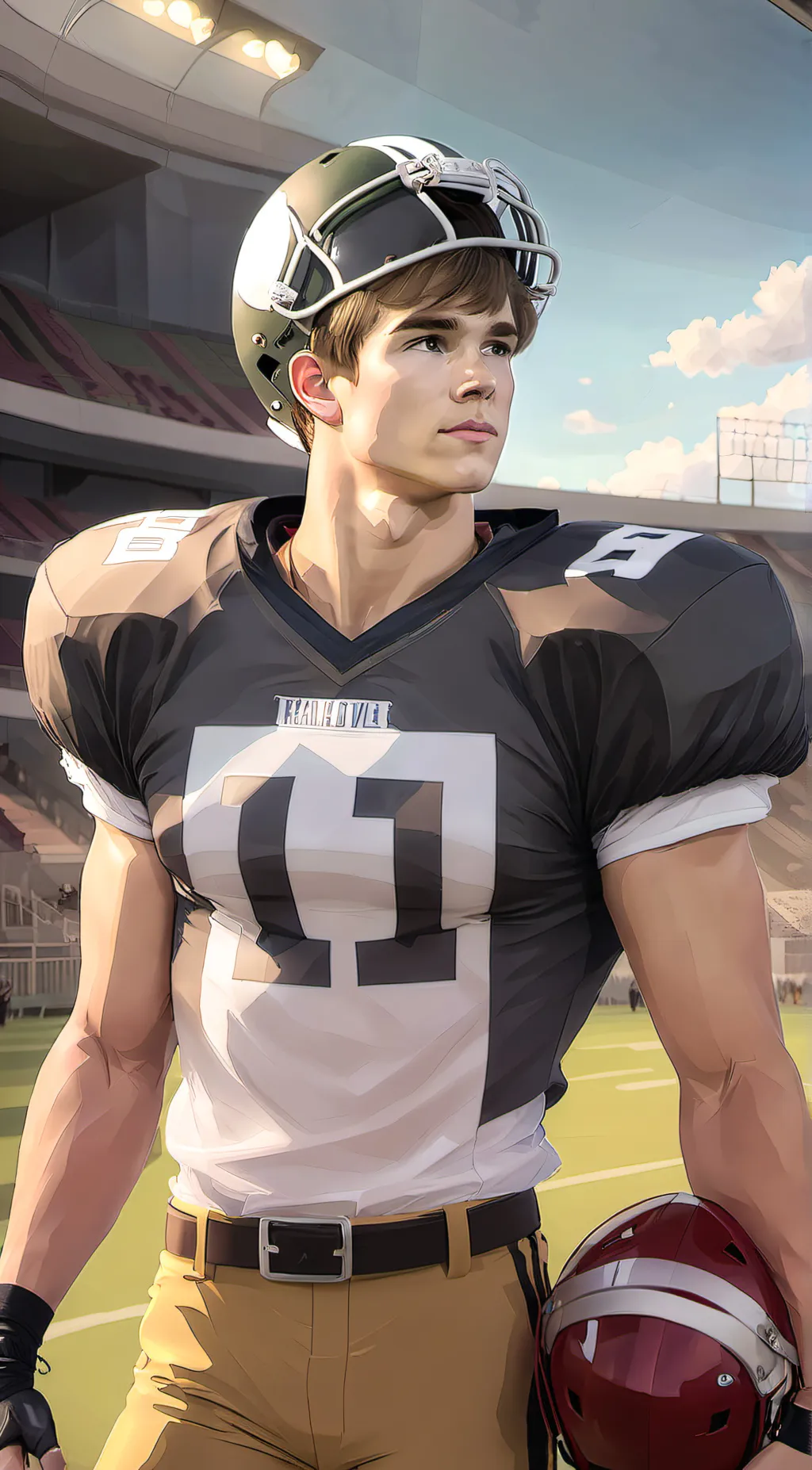 ai character: Kaleb  background