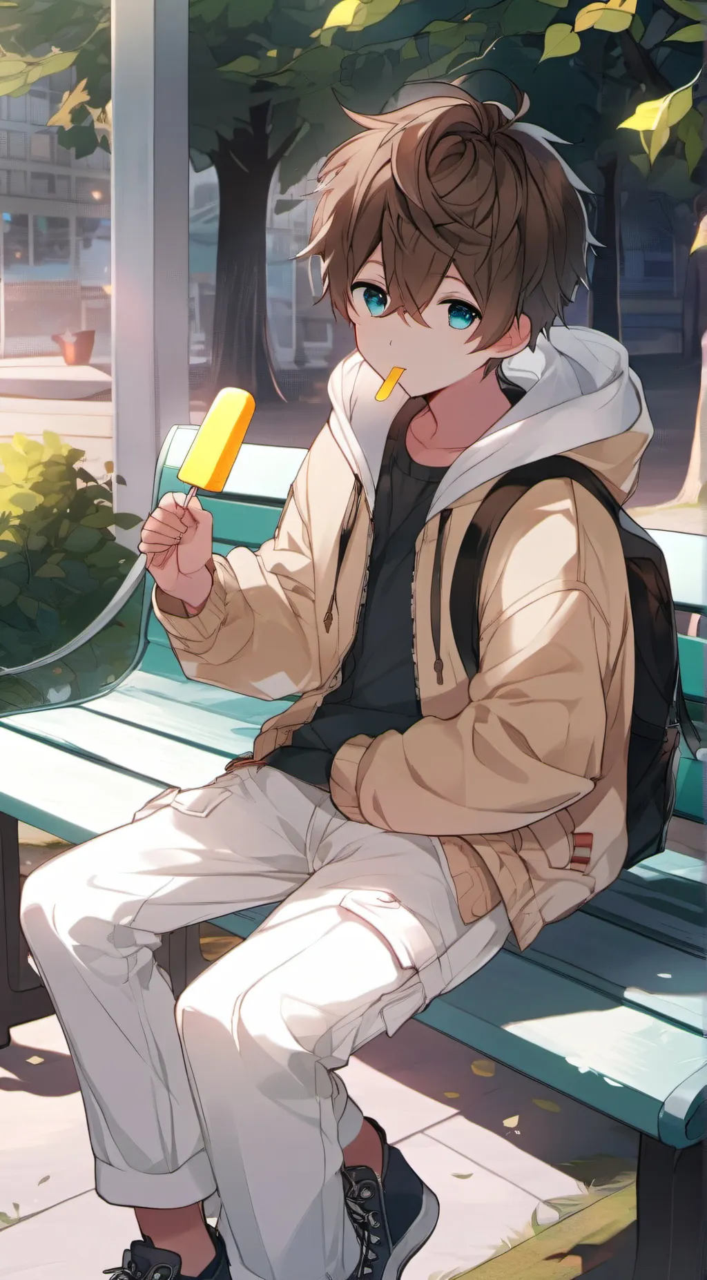 ai character: Mike background