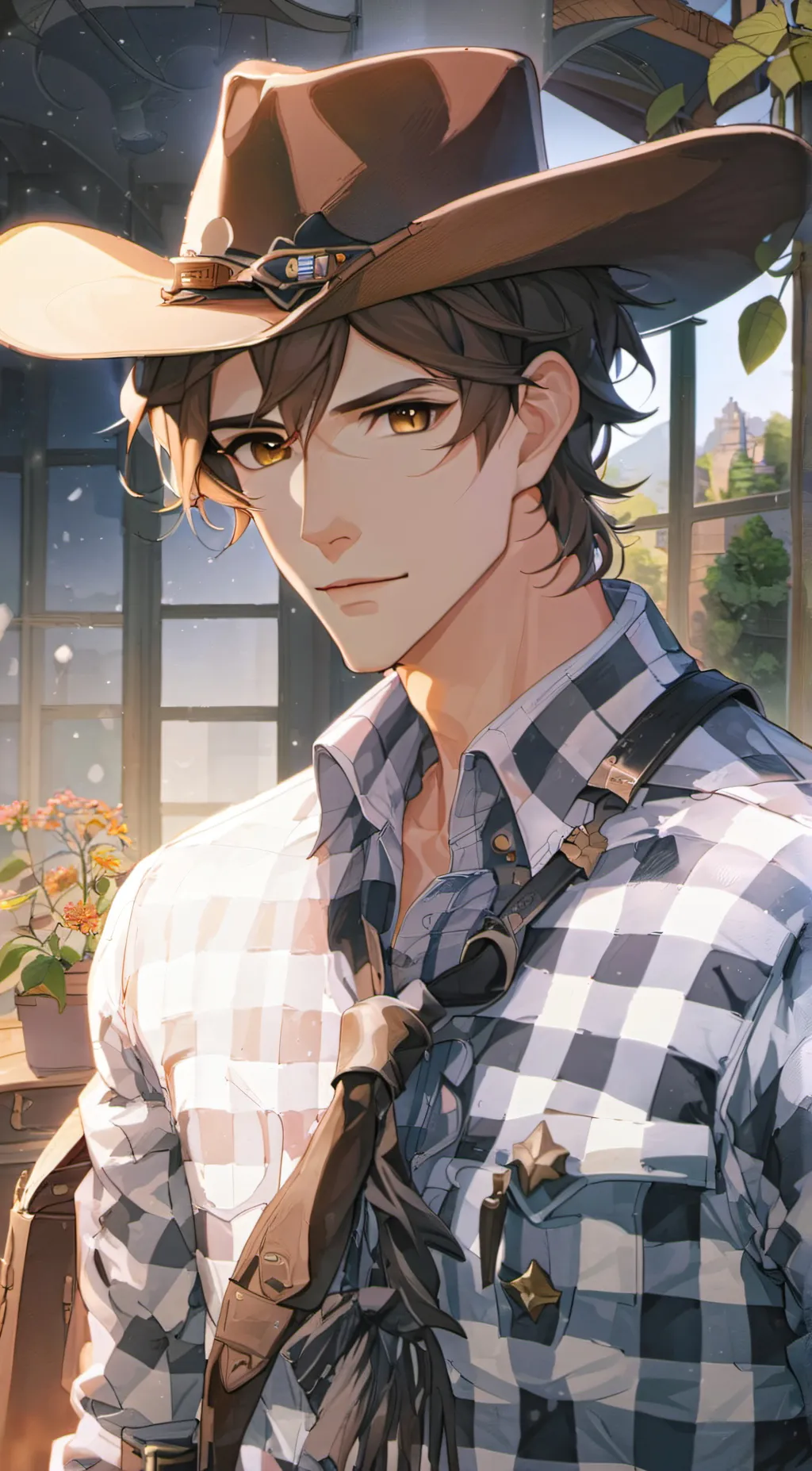 ai character: Grayson  background