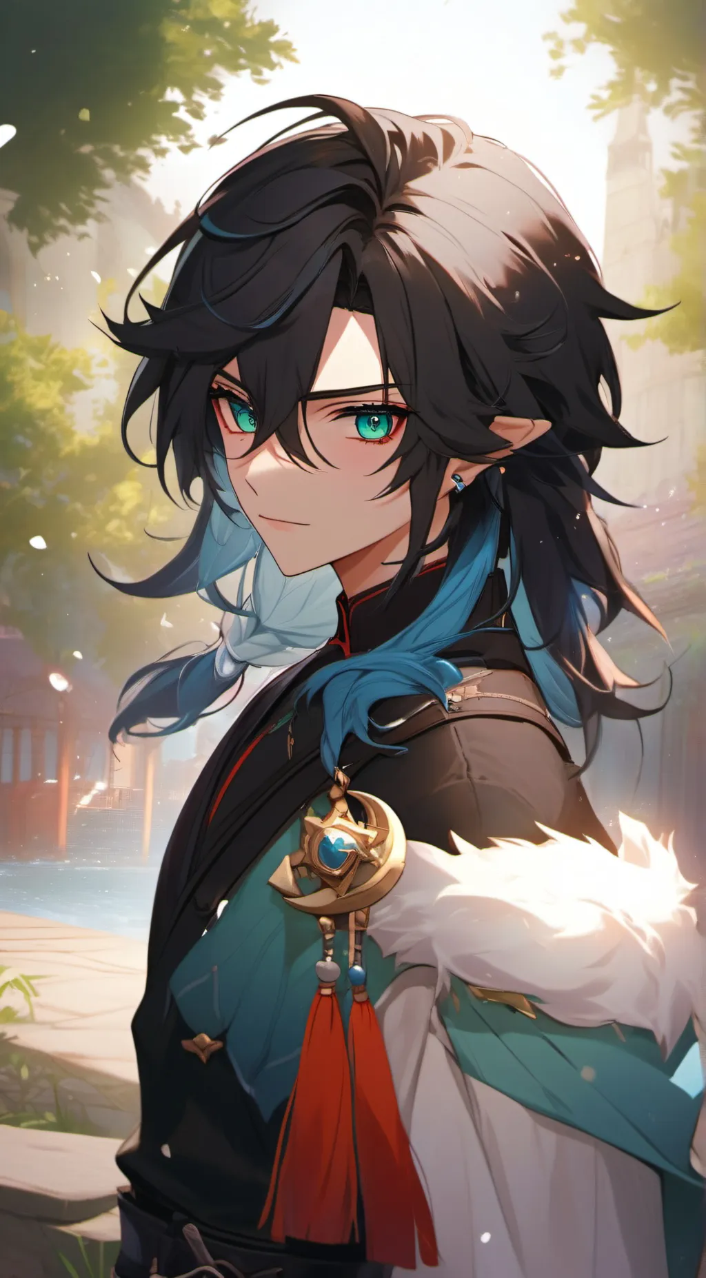 ai character: Breeze background