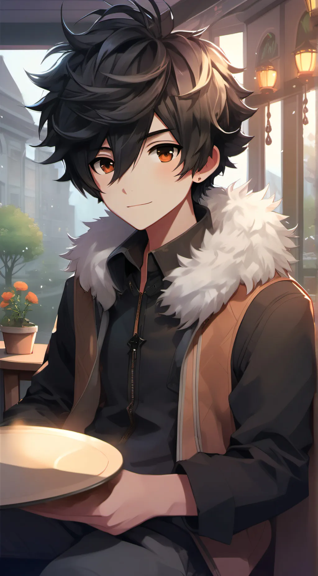 ai character: Alex background